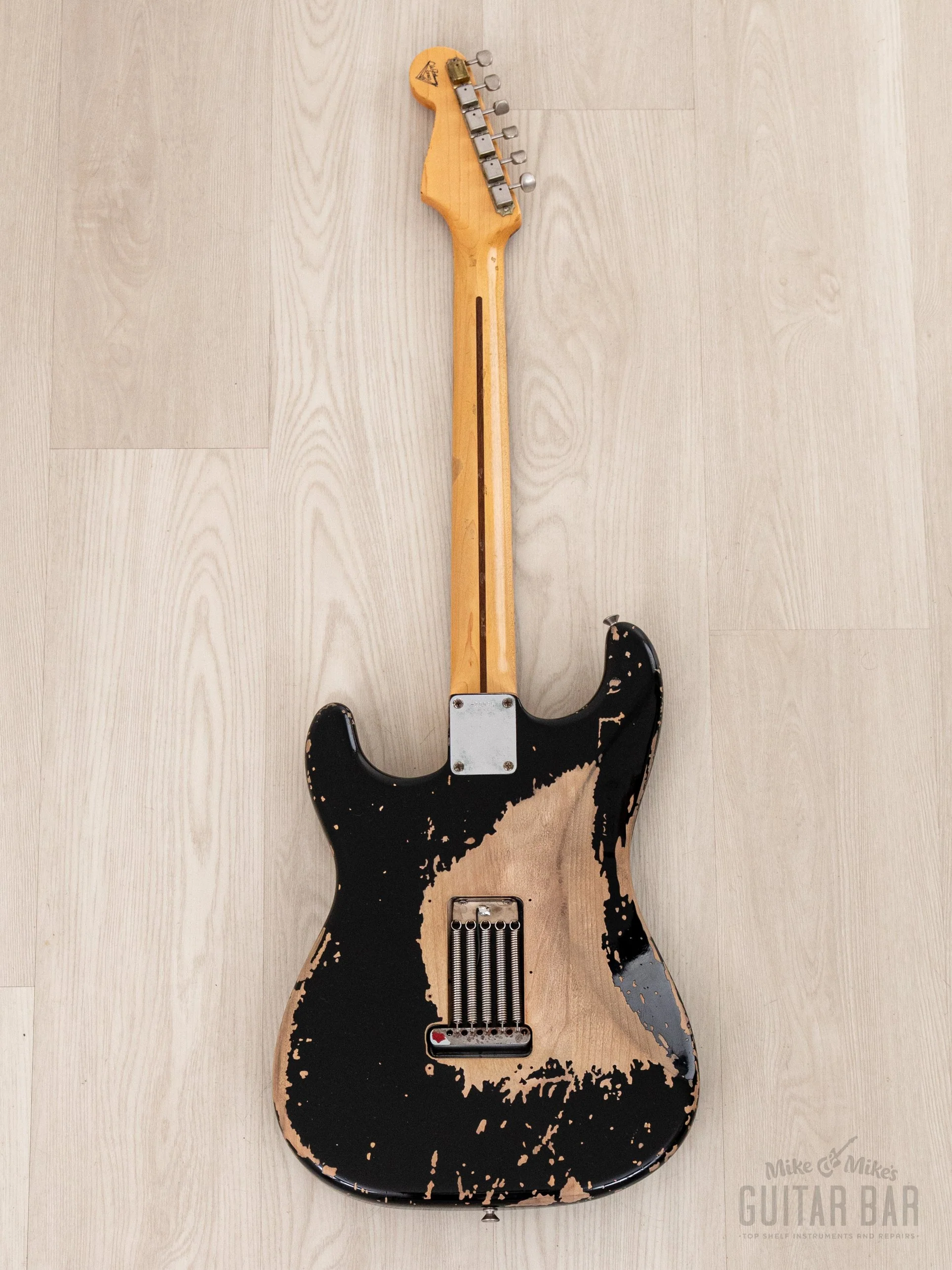 2006 Fender Masterbuilt Chris Fleming Eric Clapton Blackie Tribute Mint w/ Duck Bros Case, Tags, Receipt - Image 3