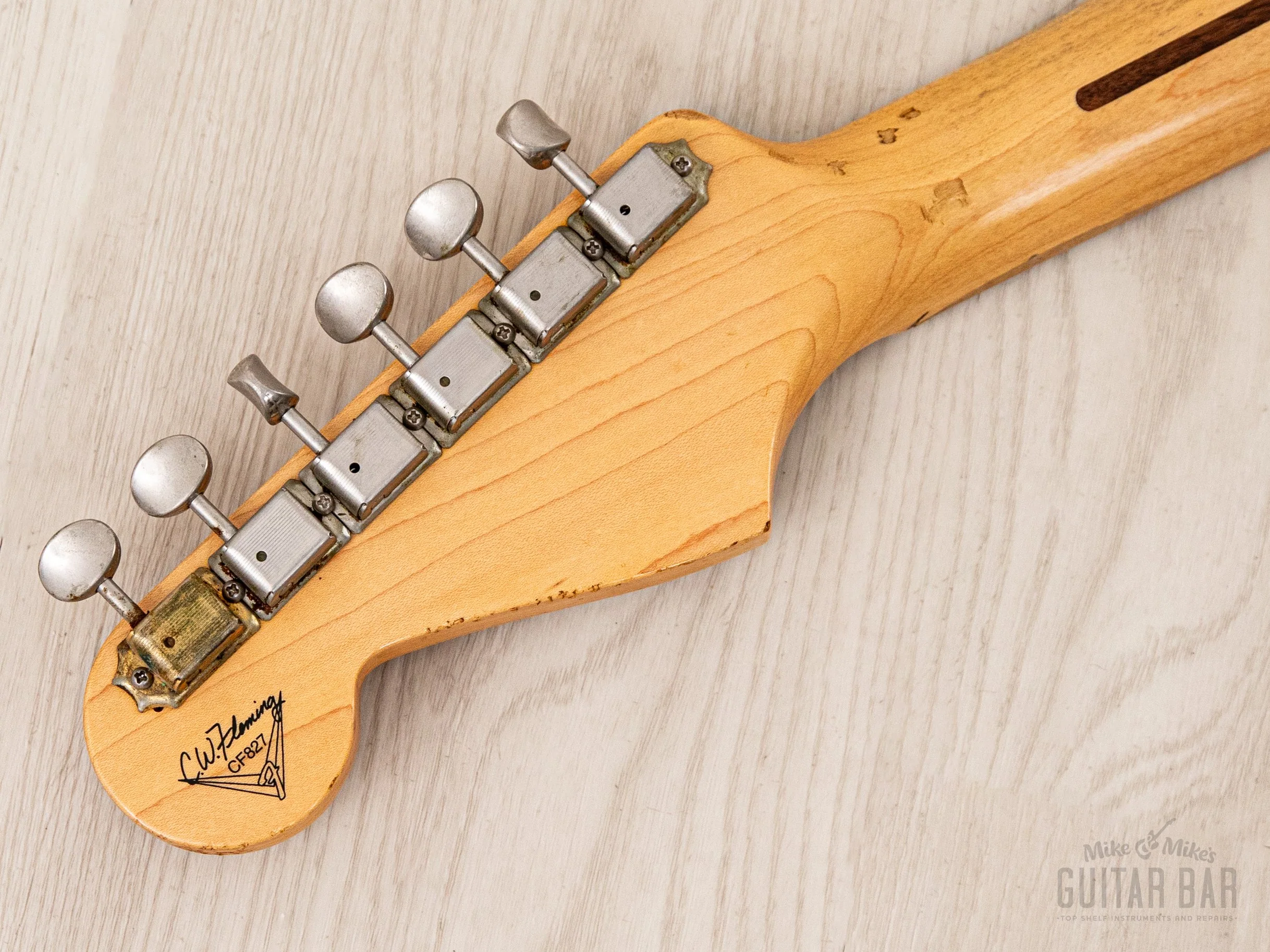 2006 Fender Masterbuilt Chris Fleming Eric Clapton Blackie Tribute Mint w/ Duck Bros Case, Tags, Receipt - Image 5