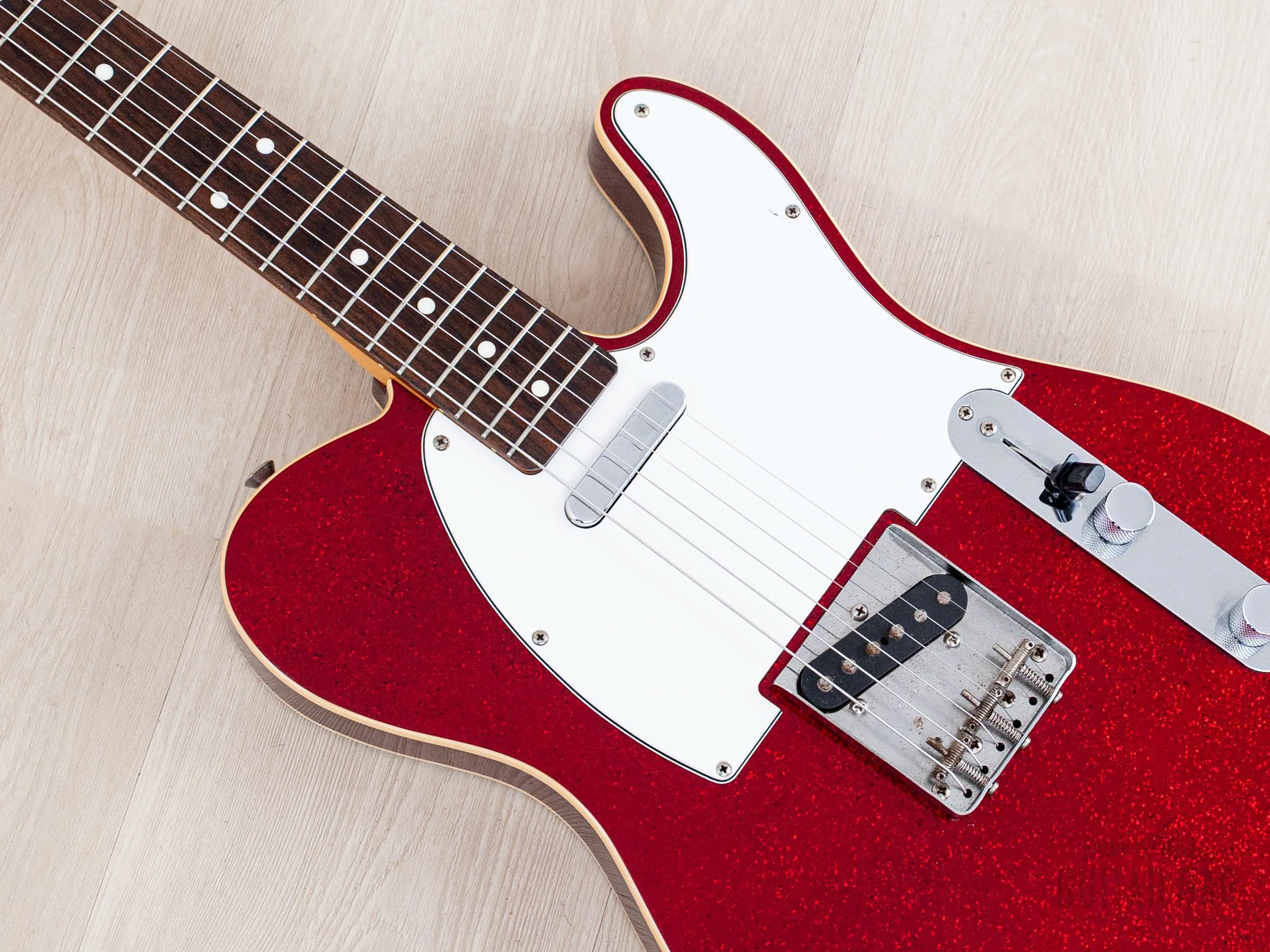 2006 Fender Order Made Telecaster Custom ‘62 Vintage Reissue Red Sparkle, Near-Mint w/ Case, Japan CIJ - Image 7