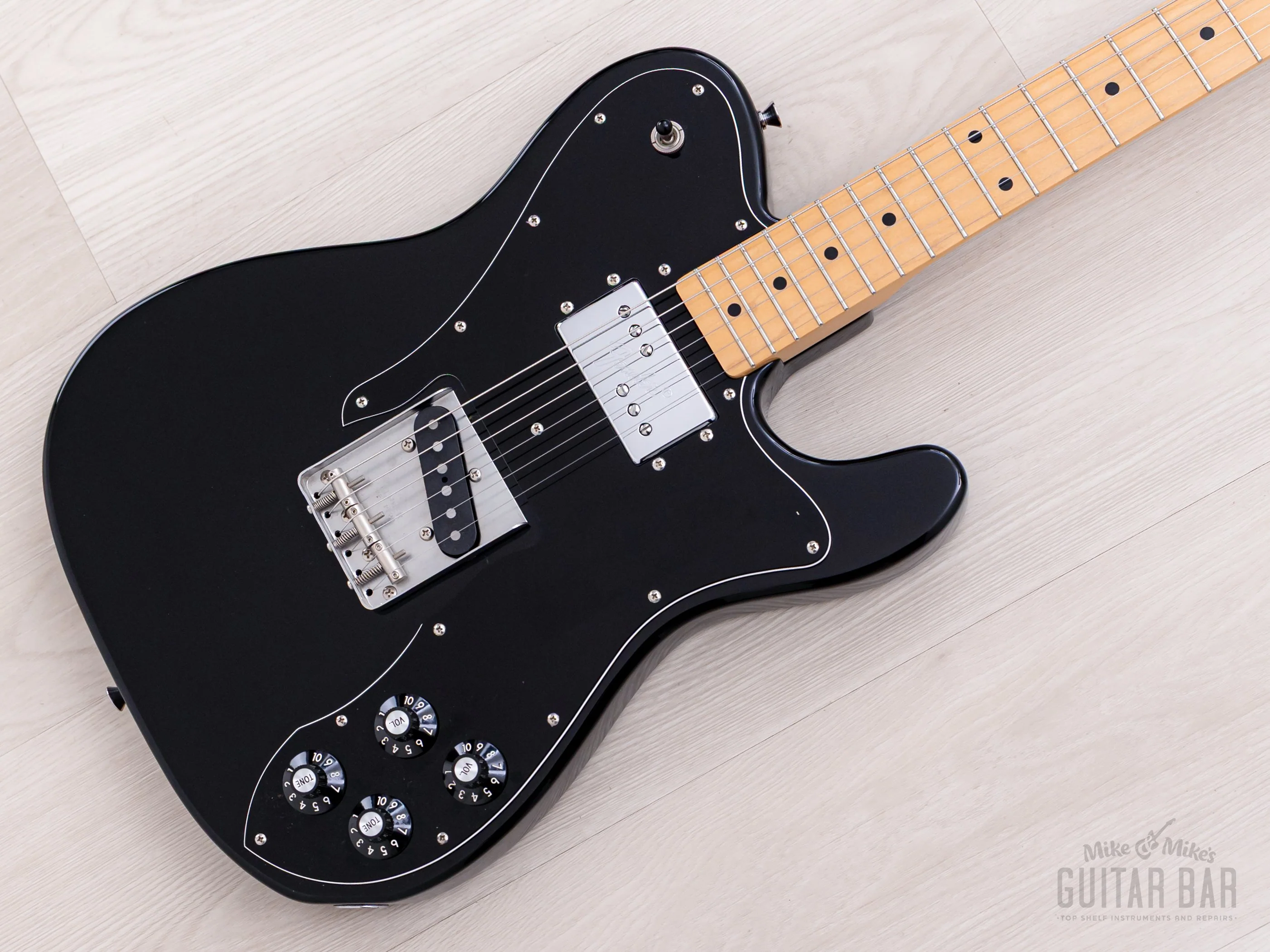 2006 Fender Telecaster Custom ‘72 Vintage Reissue TC72-78 Black w/ Wide Range & Hangtags, Japan CIJ