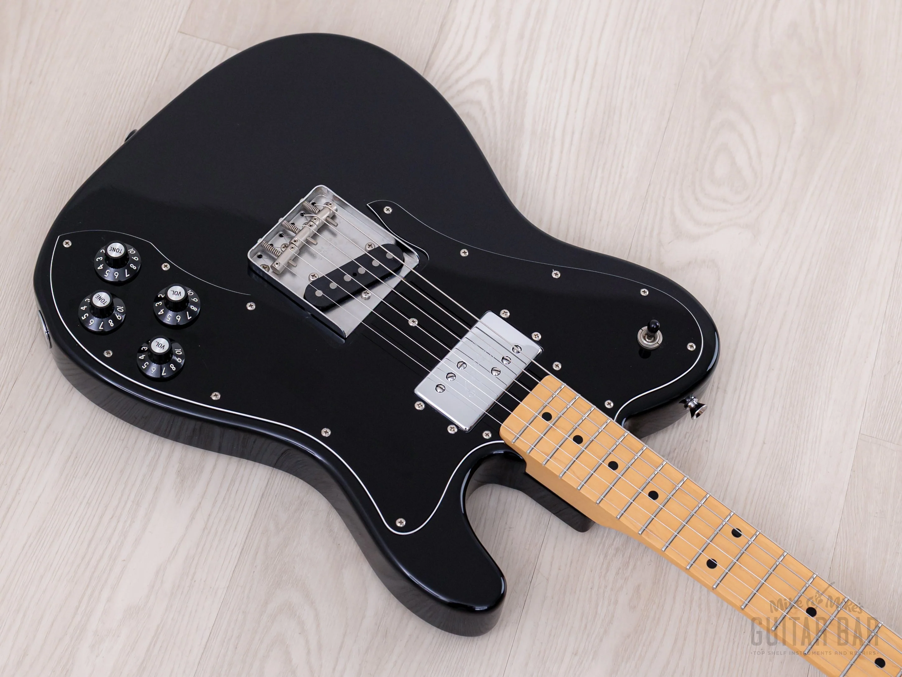 2006 Fender Telecaster Custom ‘72 Vintage Reissue TC72-78 Black w/ Wide Range & Hangtags, Japan CIJ - Image 8
