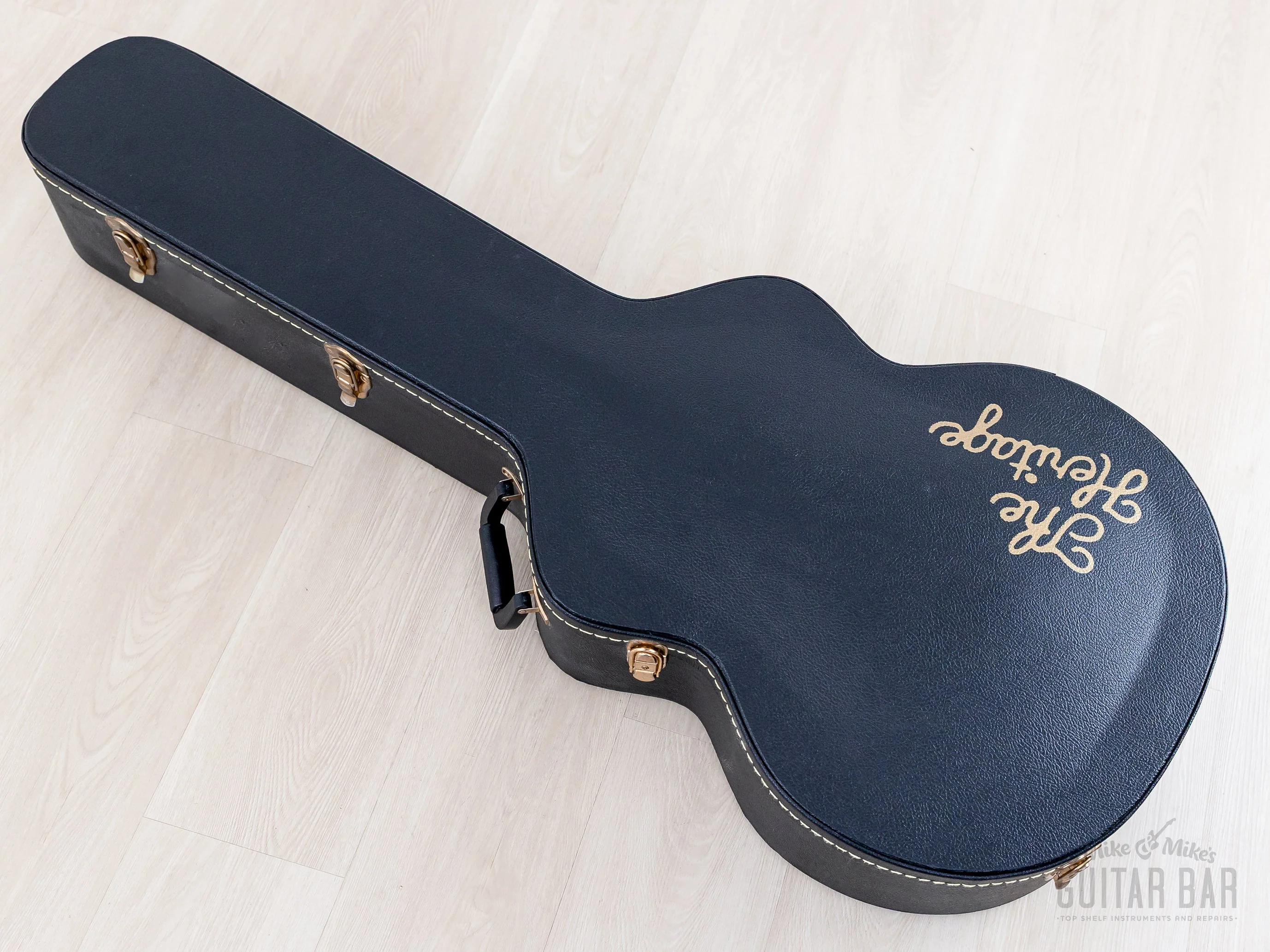 2006 Heritage Golden Eagle Carved Top Archtop Natural, Near-Mint w/ Case & Hangtags - Image 22