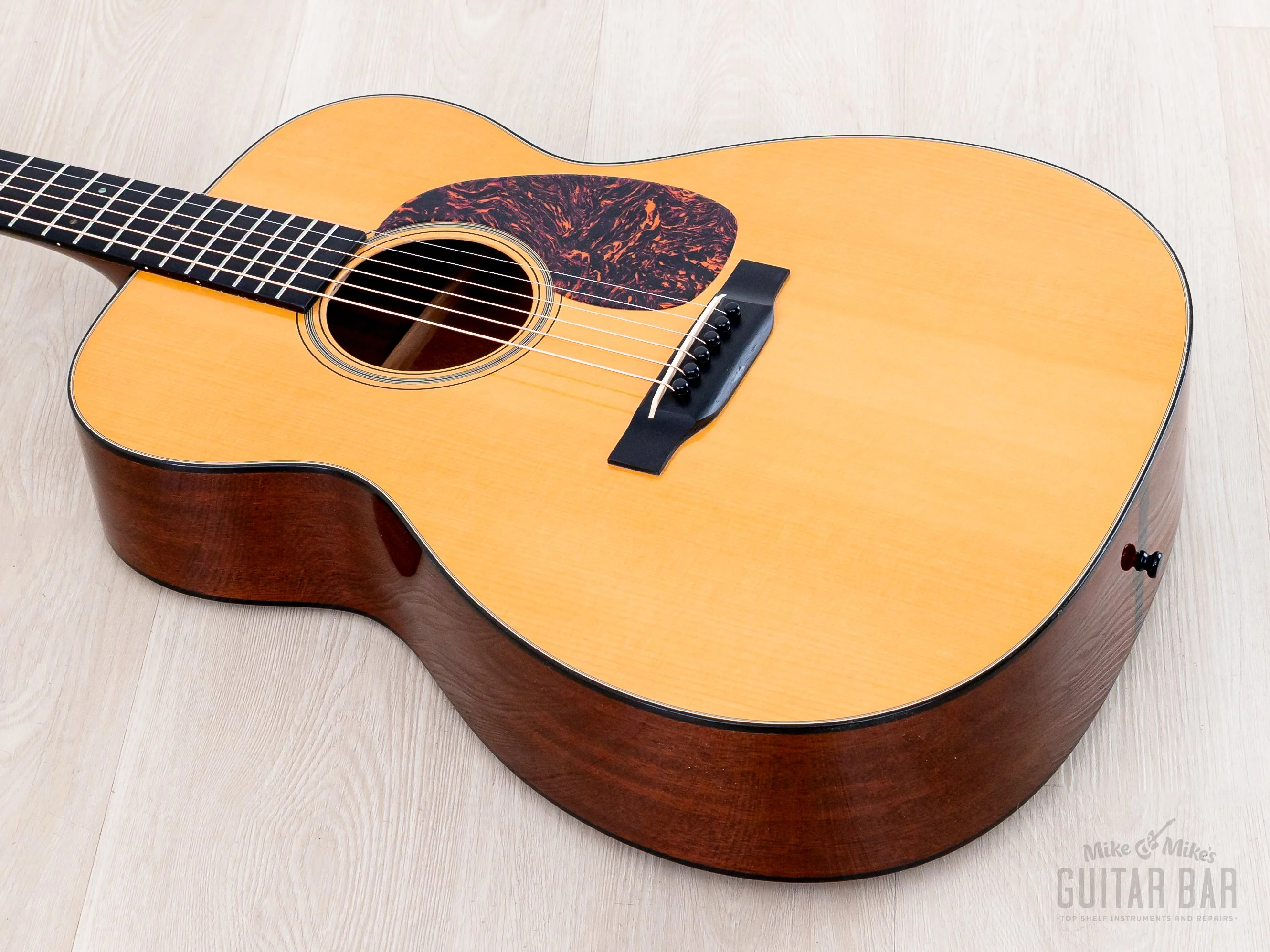 2006 Martin Custom Shop 0000-18 Gruhn Spec w/ Adirondack Top & Modified V Neck, Case - Image 11