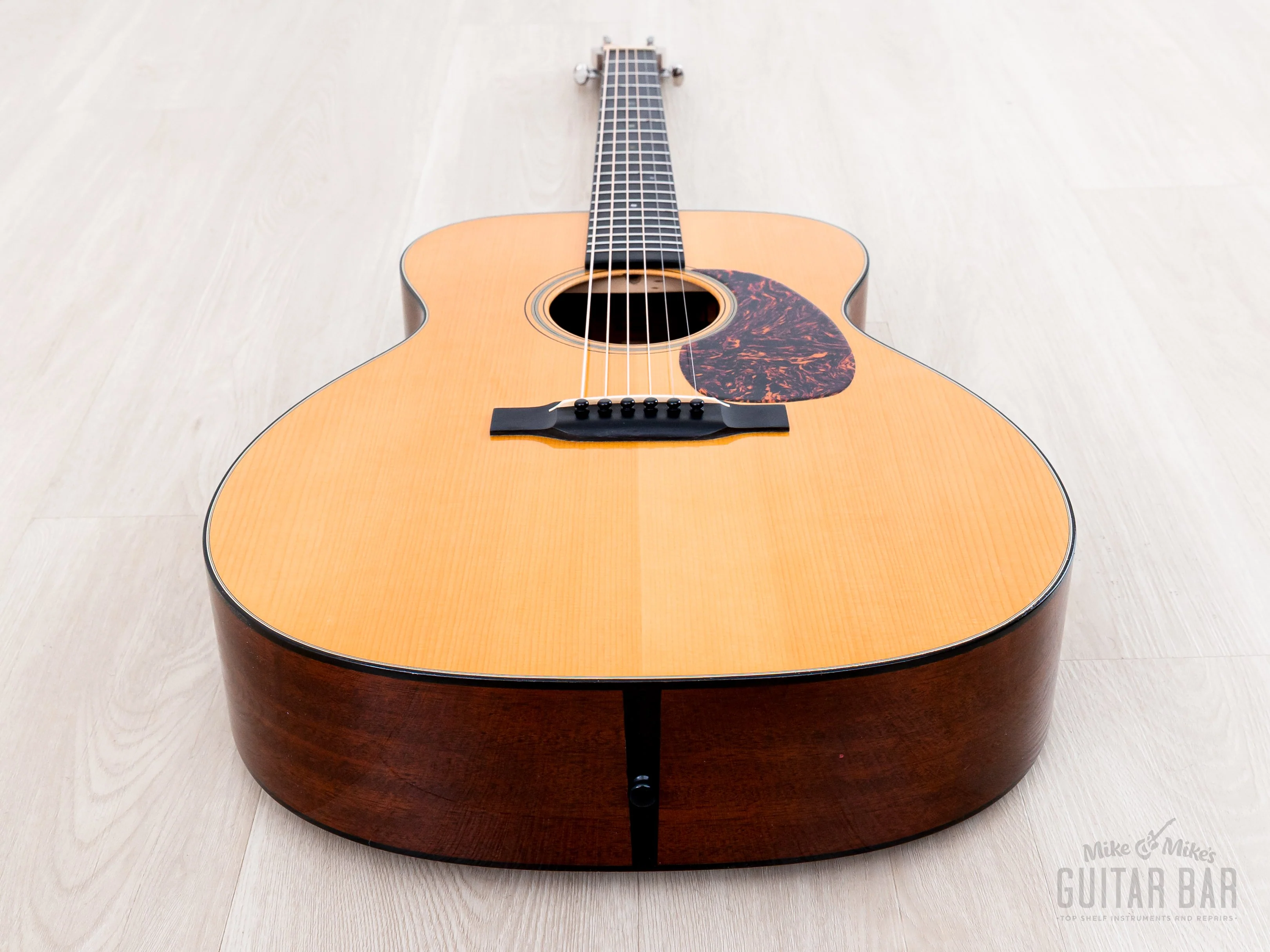 2006 Martin Custom Shop 0000-18 Gruhn Spec w/ Adirondack Top & Modified V Neck, Case - Image 12