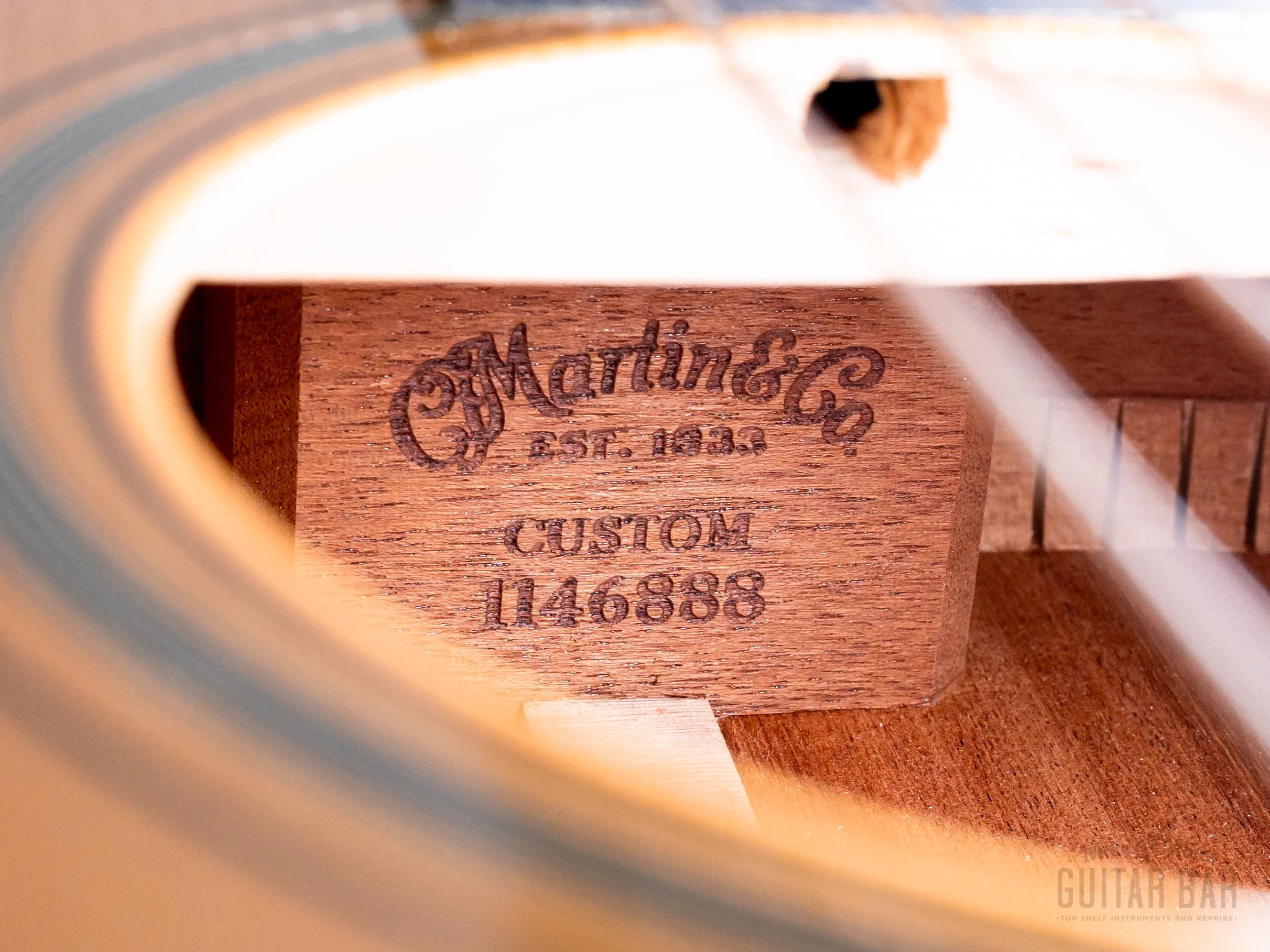 2006 Martin Custom Shop 0000-18 Gruhn Spec w/ Adirondack Top & Modified V Neck, Case - Image 6