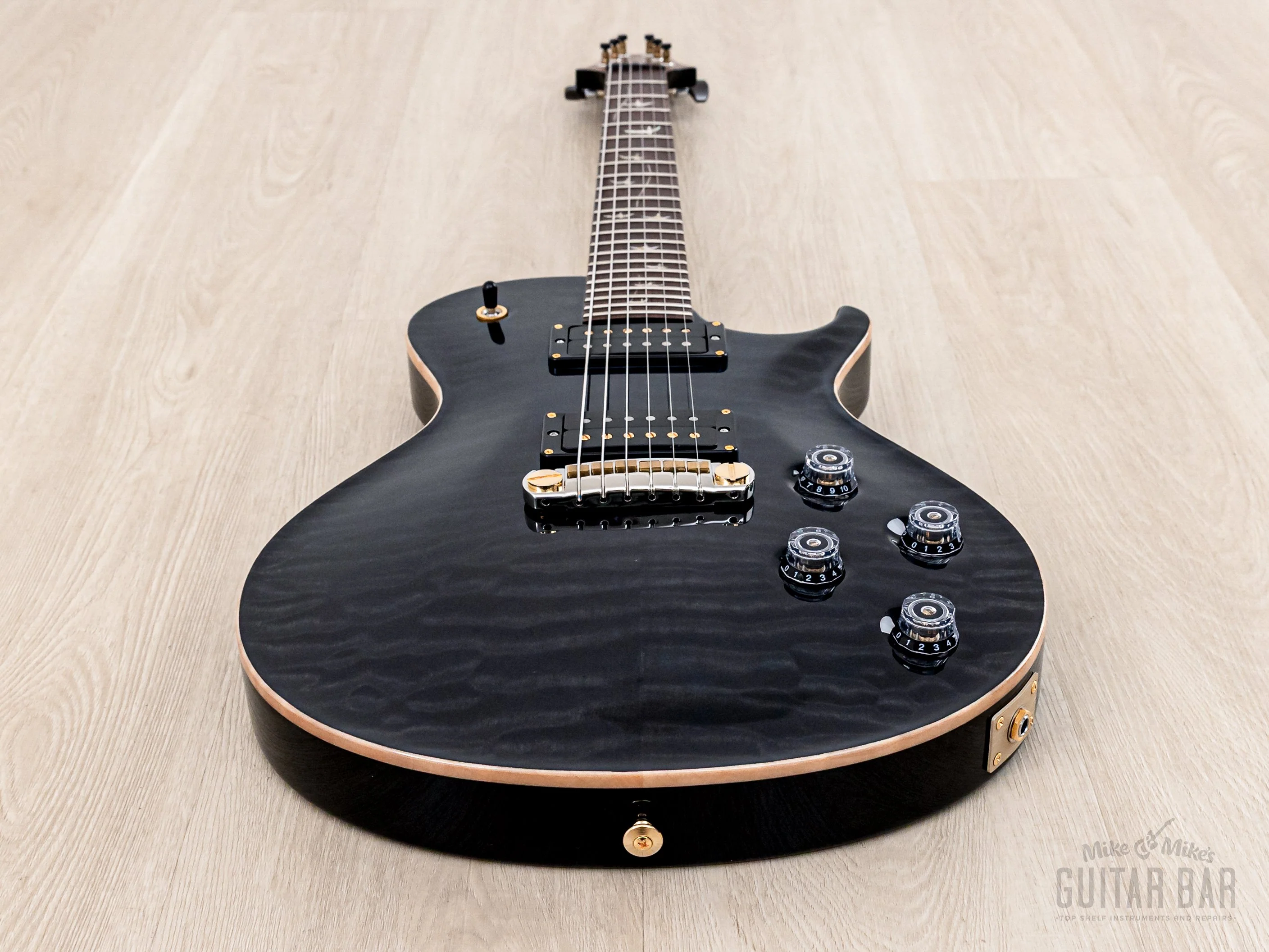 2006 Paul Reed Smith 20th Anniversary Singlecut Artist Top Gray Black w/ Case & Hangtag - Image 10