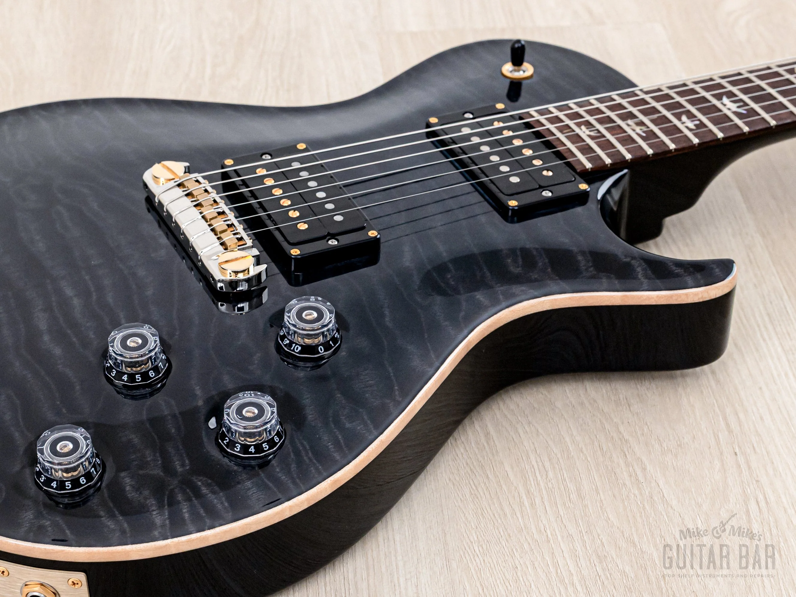 2006 Paul Reed Smith 20th Anniversary Singlecut Artist Top Gray Black w/ Case & Hangtag - Image 6