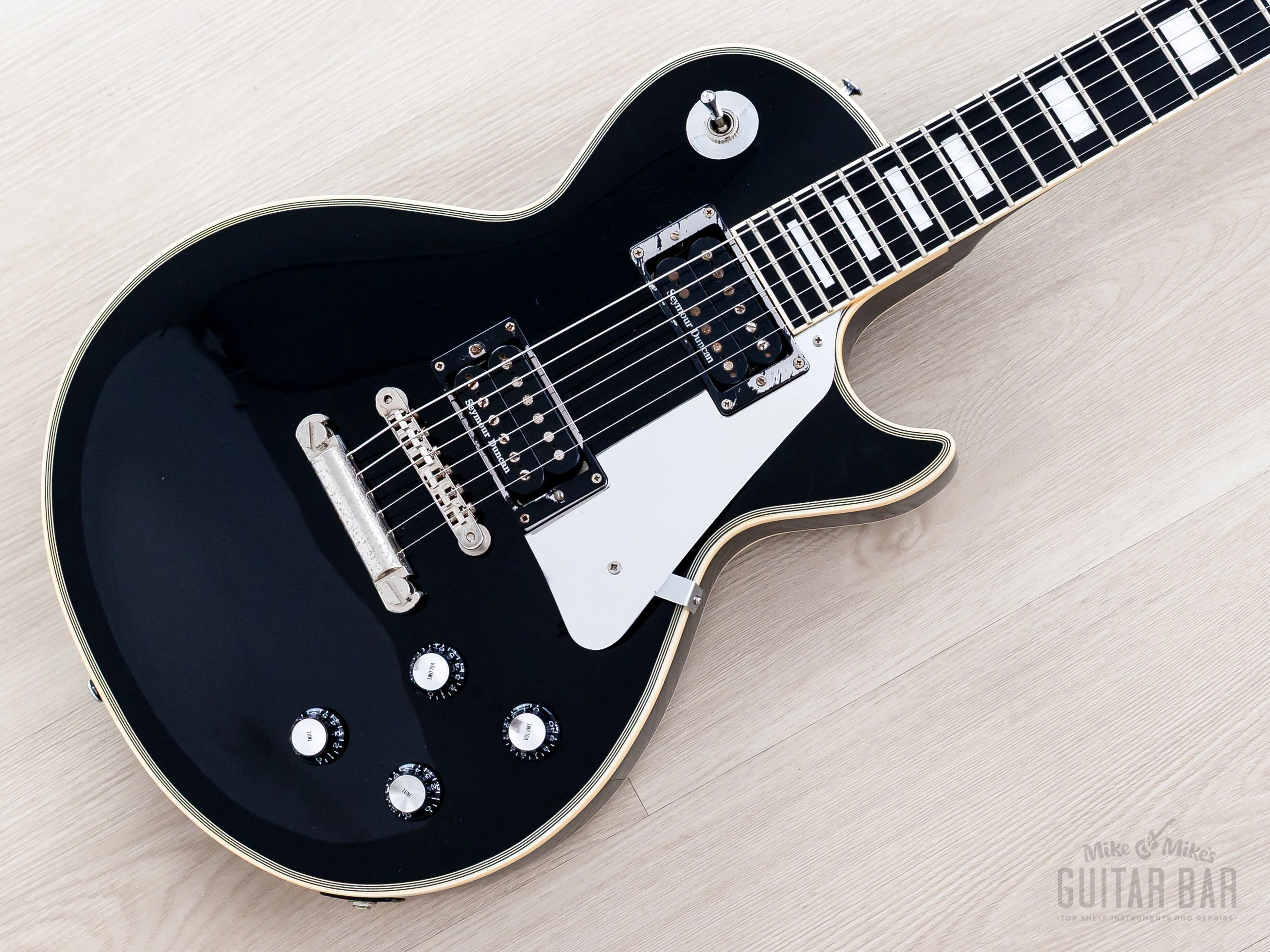 2007 ESP Edwards E-LP-92CD JS John Sykes Custom Black Beauty w/ Seymour Duncan, Japan
