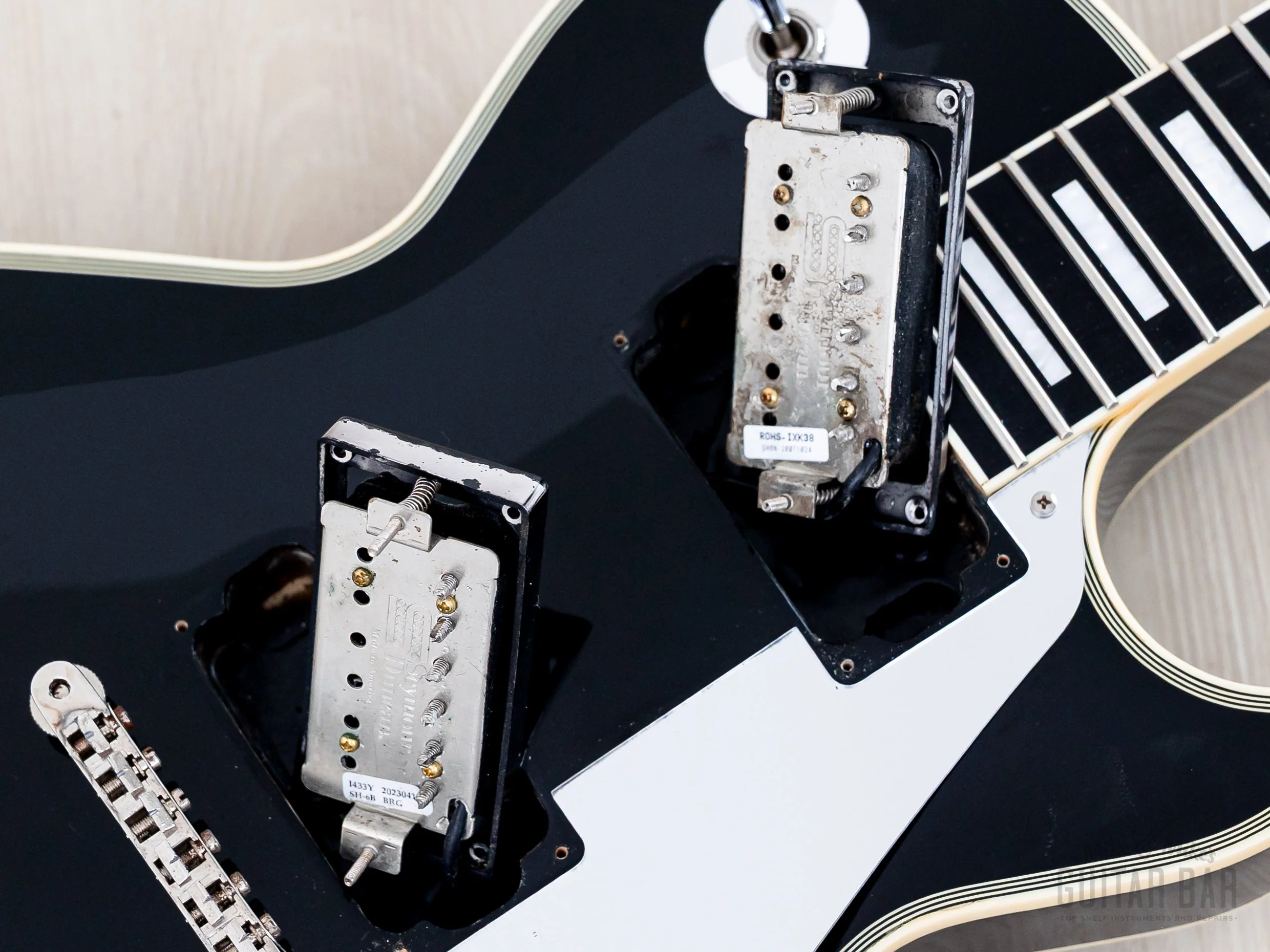 2007 ESP Edwards E-LP-92CD JS John Sykes Custom Black Beauty w/ Seymour Duncan, Japan - Image 16