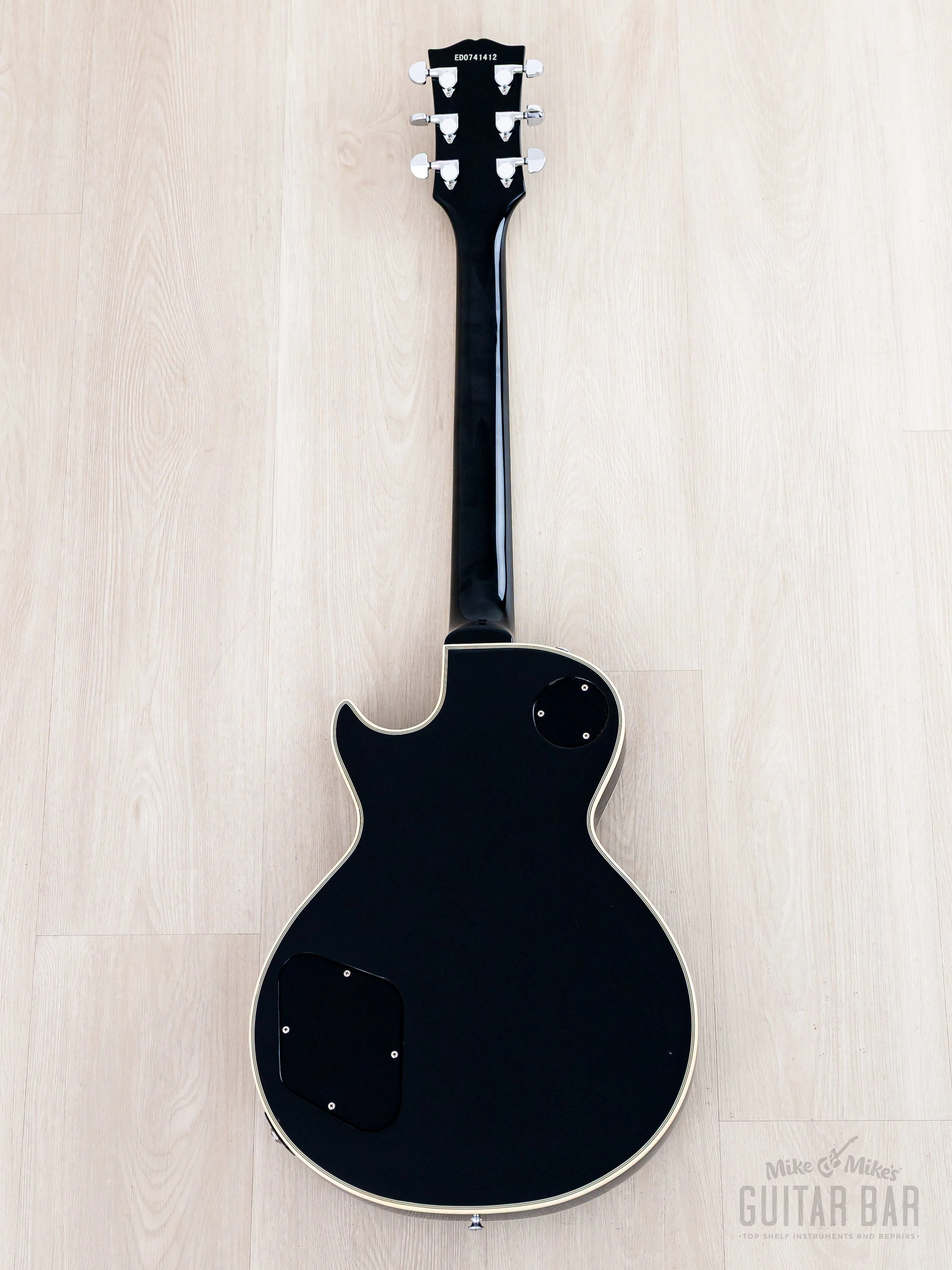 2007 ESP Edwards E-LP-92CD JS John Sykes Custom Black Beauty w/ Seymour Duncan, Japan - Image 3