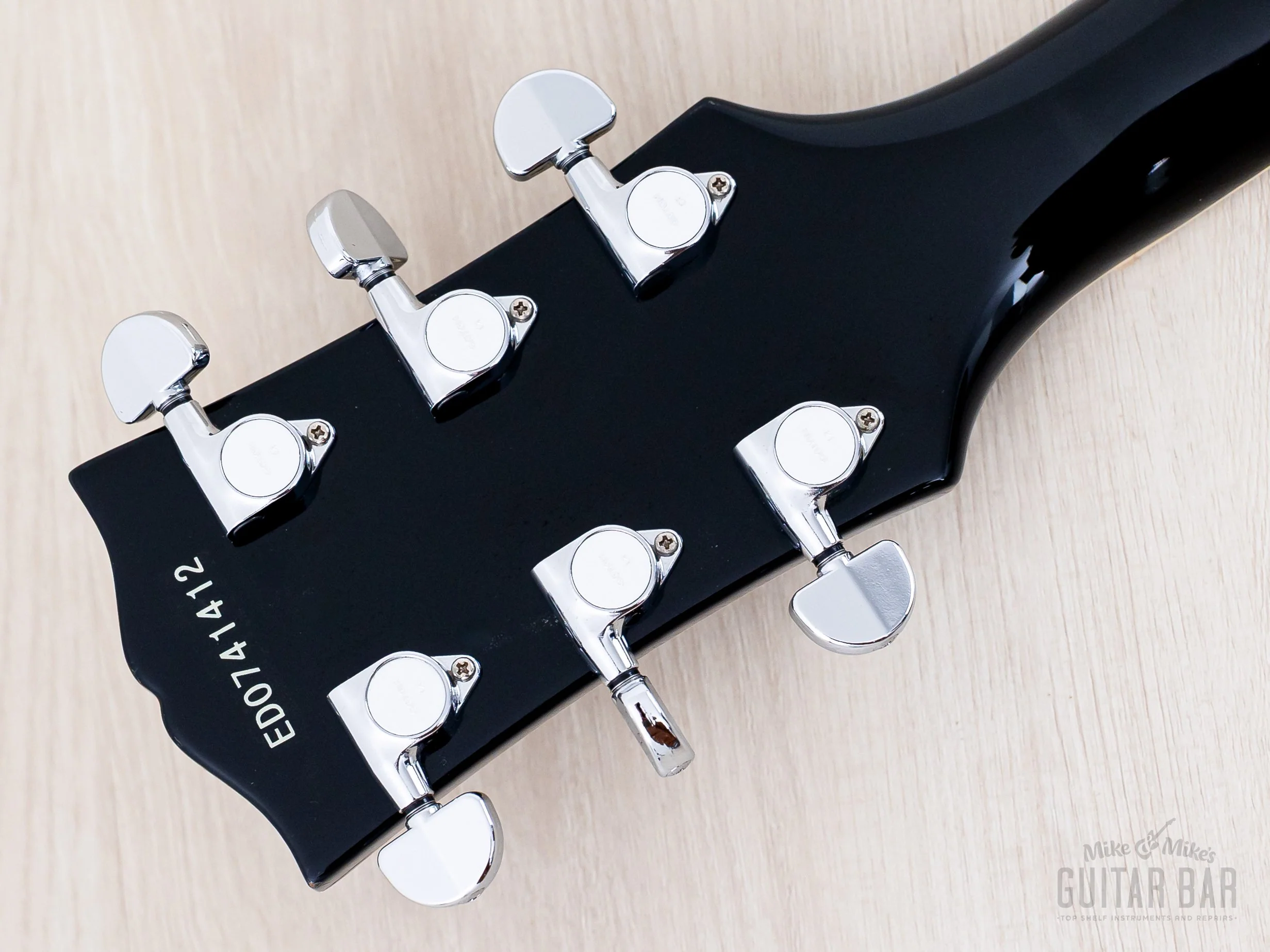 2007 ESP Edwards E-LP-92CD JS John Sykes Custom Black Beauty w/ Seymour Duncan, Japan - Image 5
