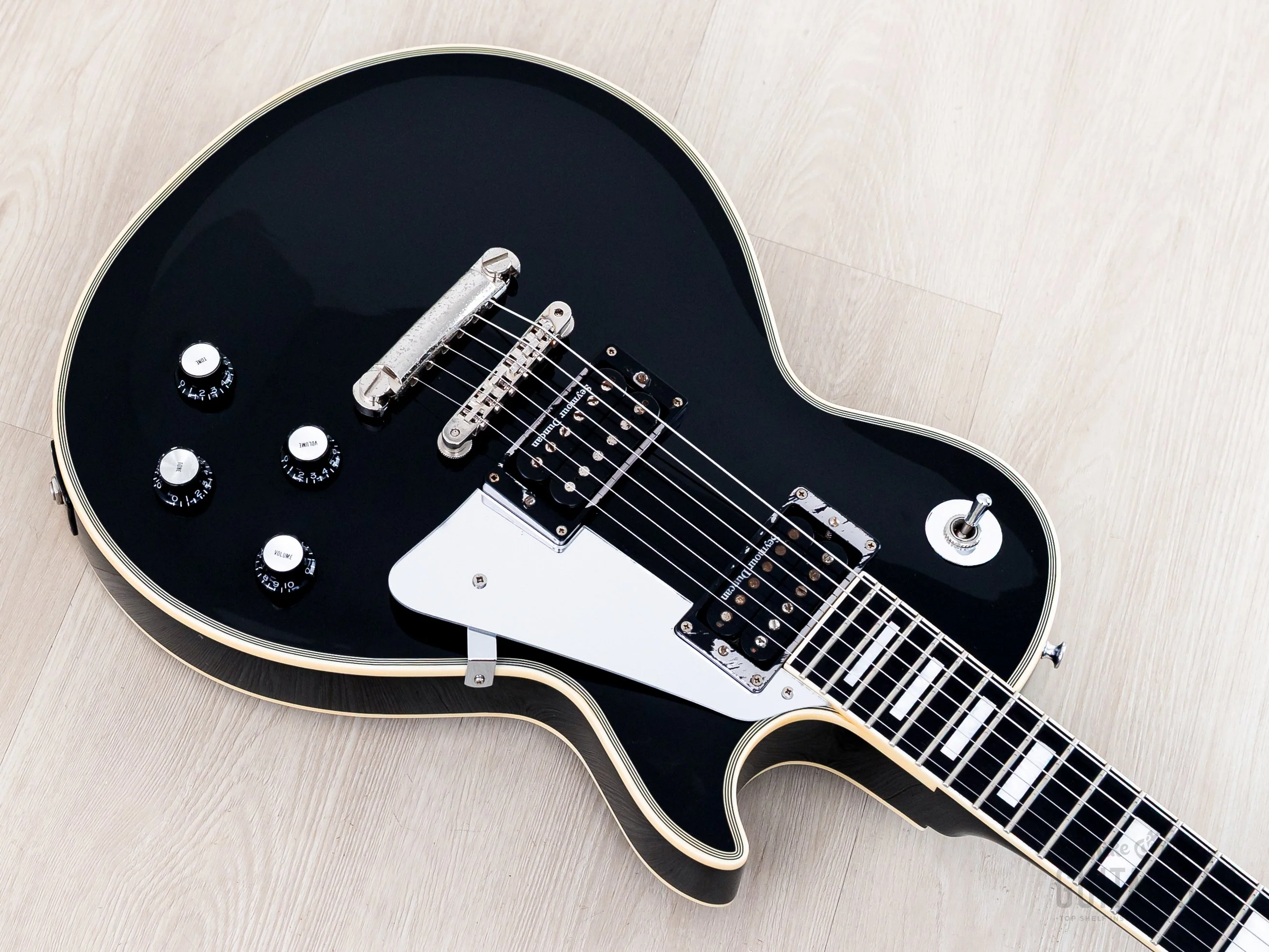2007 ESP Edwards E-LP-92CD JS John Sykes Custom Black Beauty w/ Seymour Duncan, Japan - Image 8