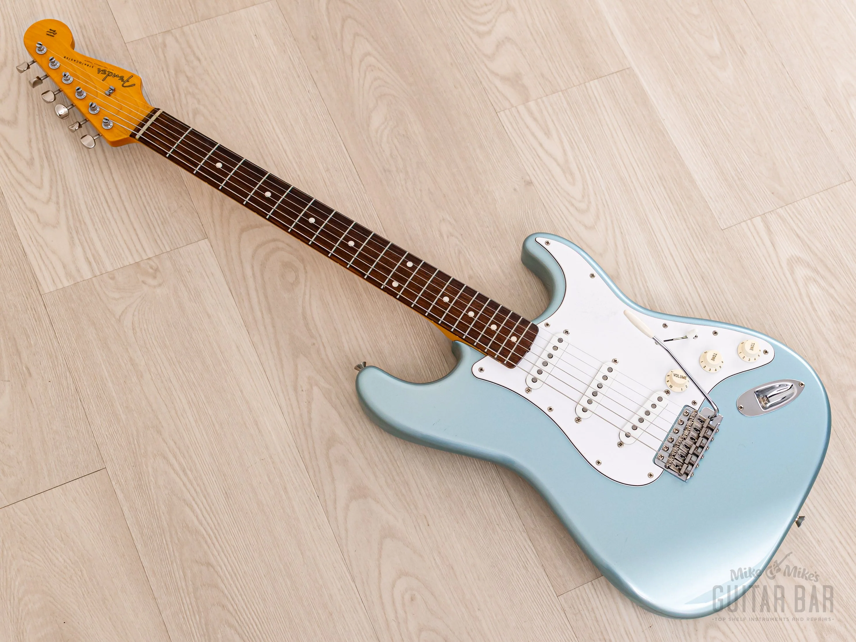 2007 Fender Stratocaster ‘62 Vintage Reissue ST62-US Ice Blue Metallic, Near-Mint w/ American Vintage 57/62, Japan MIJ - Image 12