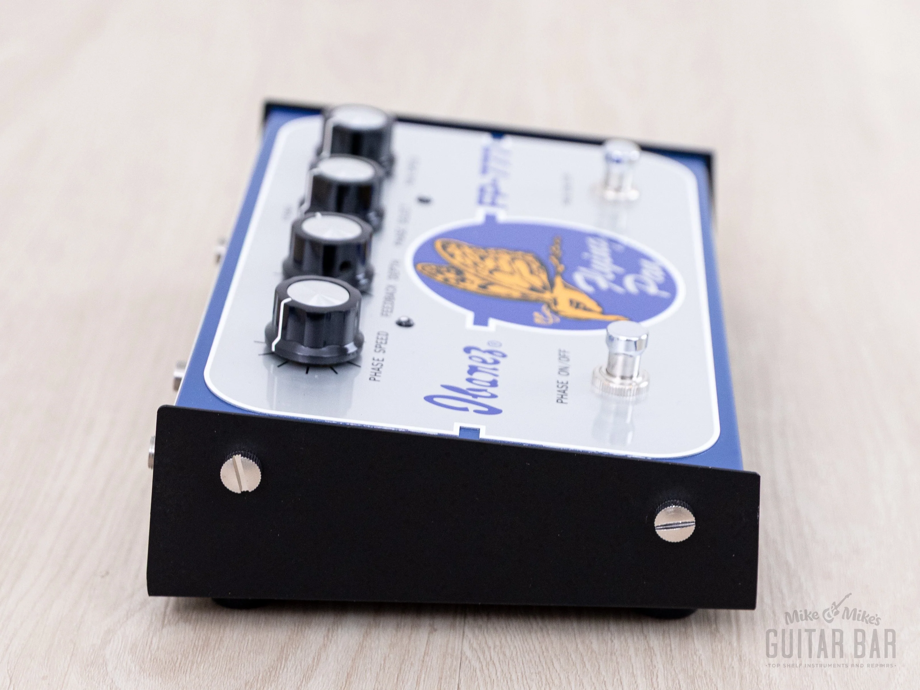 2007 Ibanez FP-777 Flying Pan Vintage Reissue Phaser Stereo Guitar Effects Pedal w/ Box, Japan - Image 5