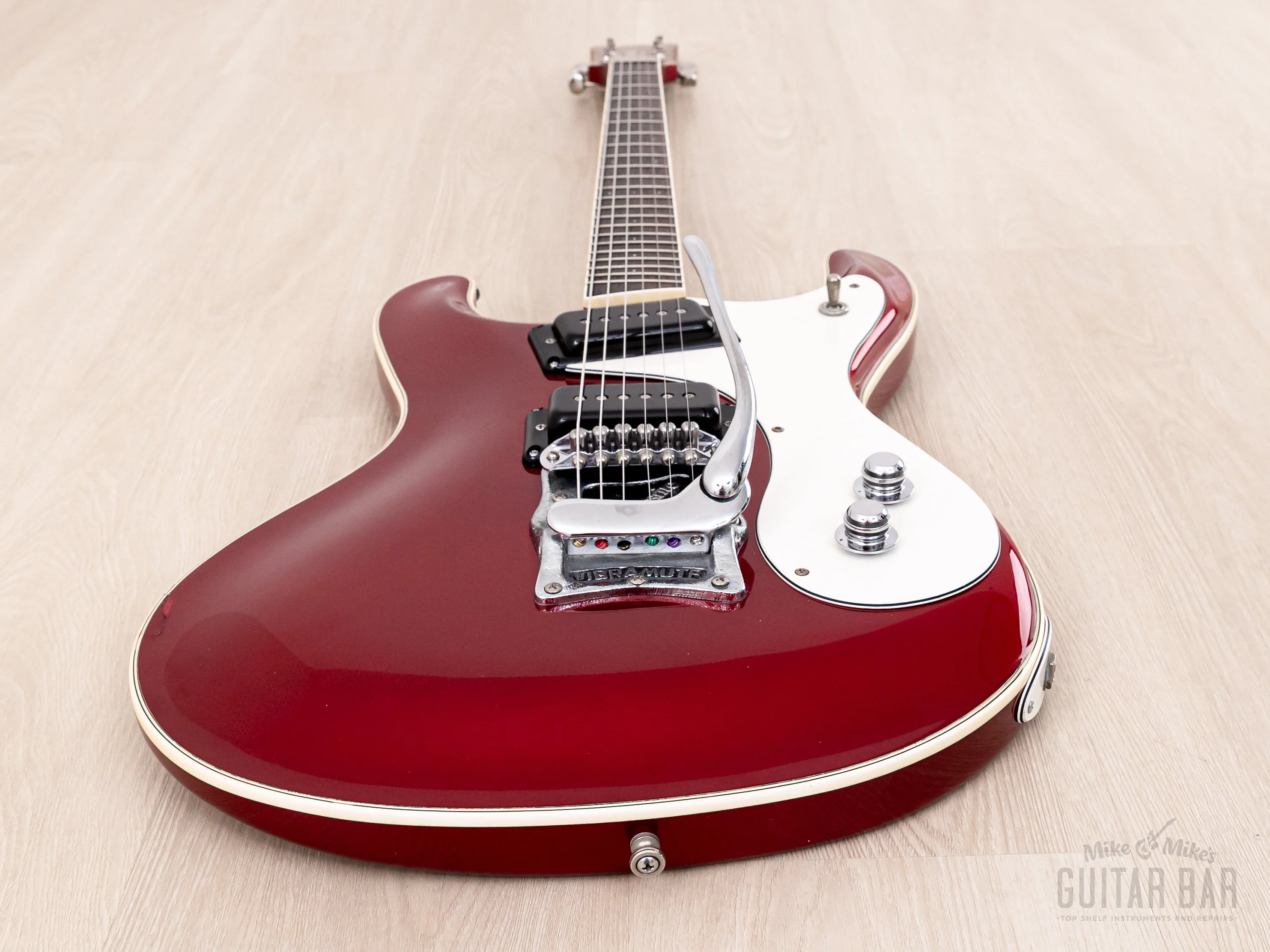 2007 Mosrite USA Ventures Model American Standard Mark I 1963 Sidejack w/ Case & Tags - Image 11