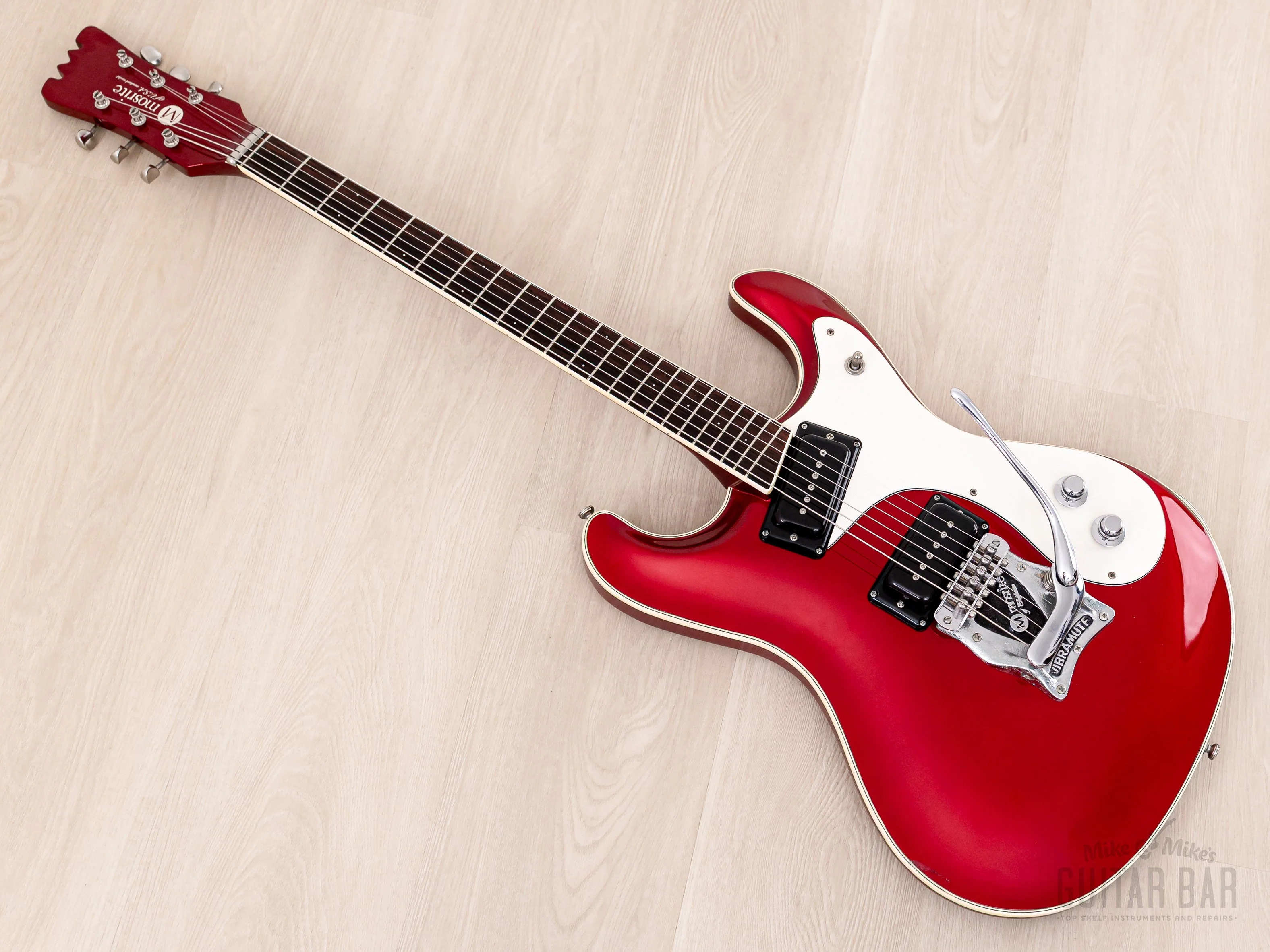 2007 Mosrite USA Ventures Model American Standard Mark I 1963 Sidejack w/ Case & Tags - Image 12