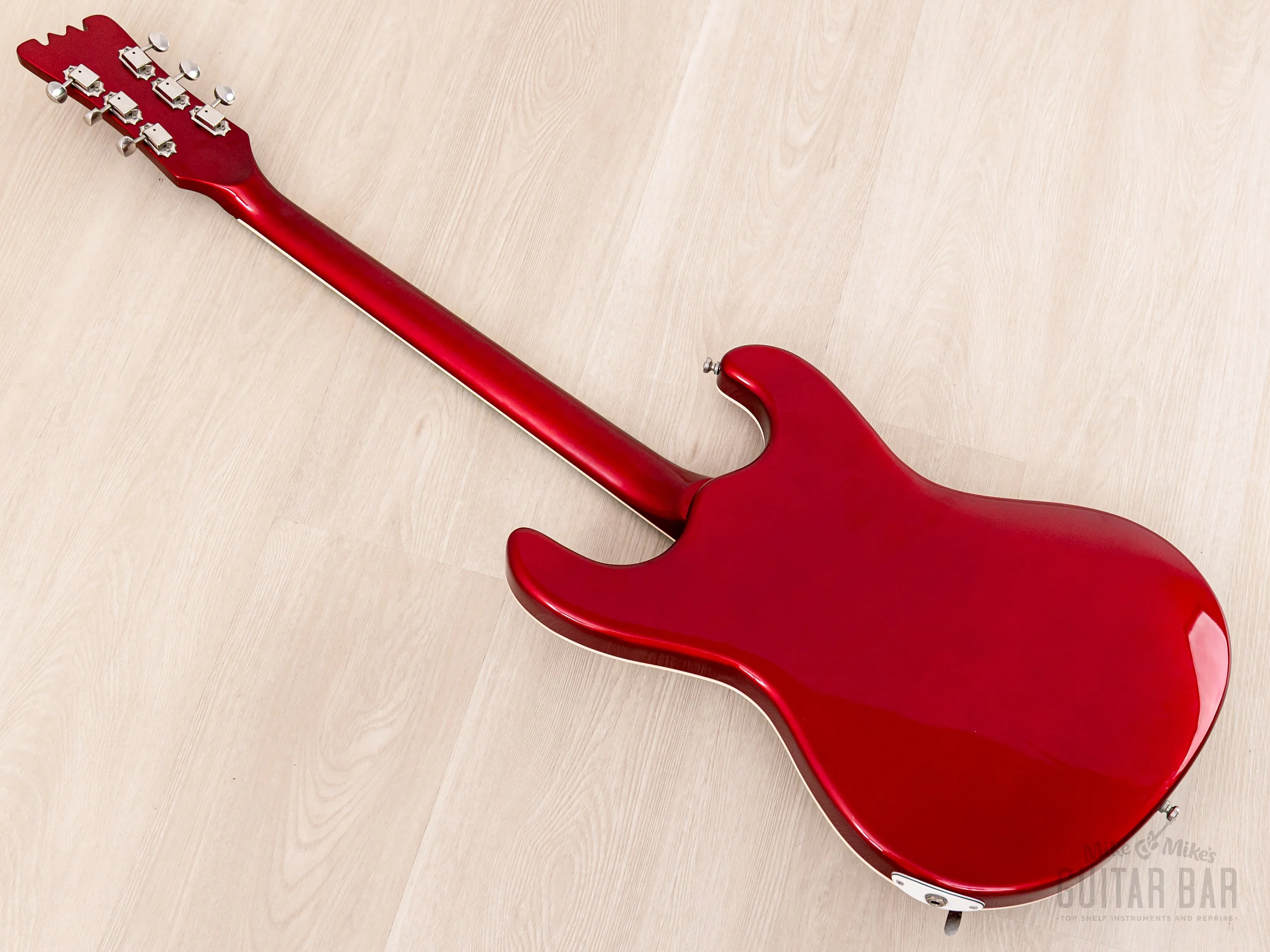 2007 Mosrite USA Ventures Model American Standard Mark I 1963 Sidejack w/ Case & Tags - Image 13