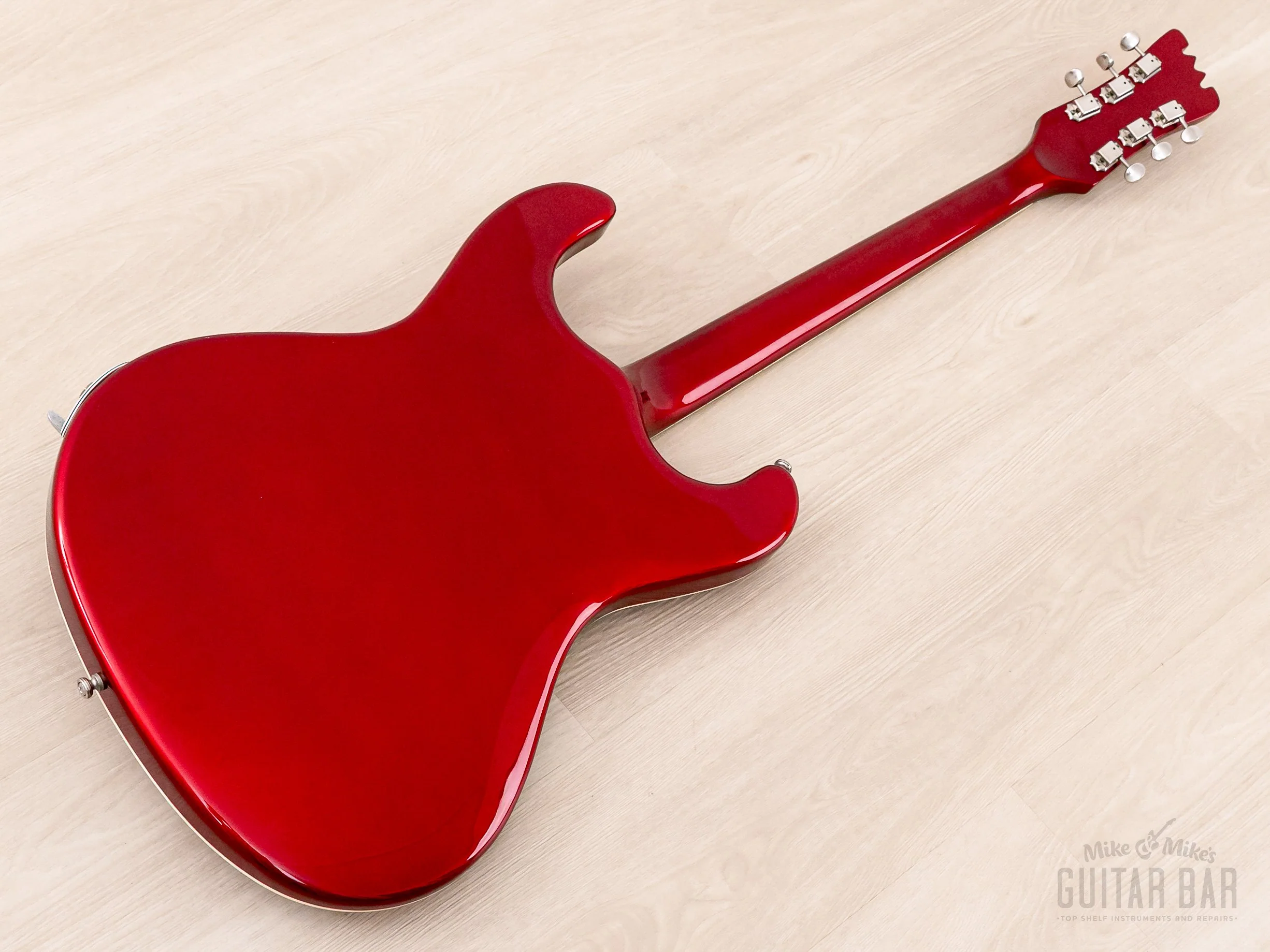 2007 Mosrite USA Ventures Model American Standard Mark I 1963 Sidejack w/ Case & Tags - Image 14