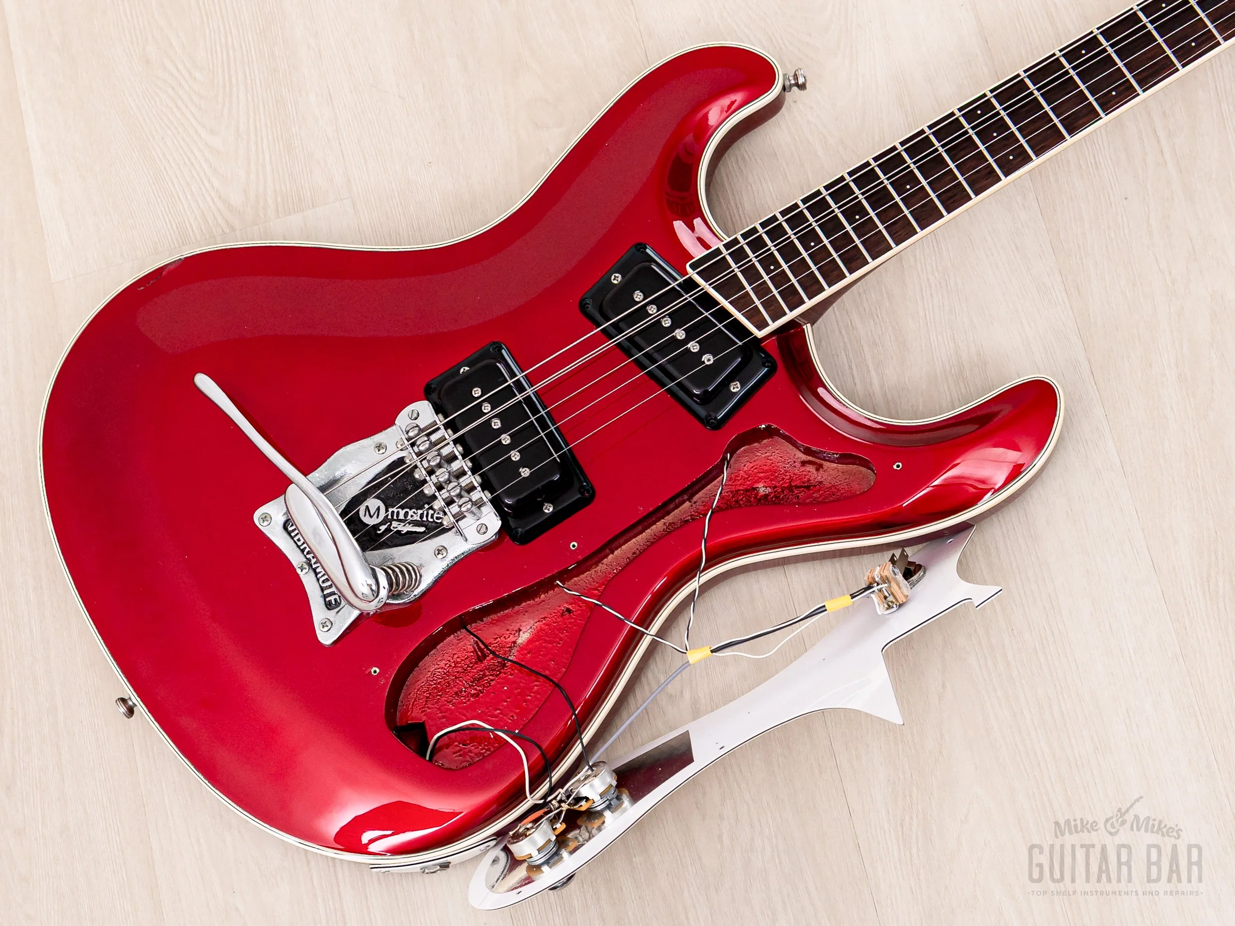 2007 Mosrite USA Ventures Model American Standard Mark I 1963 Sidejack w/ Case & Tags - Image 19