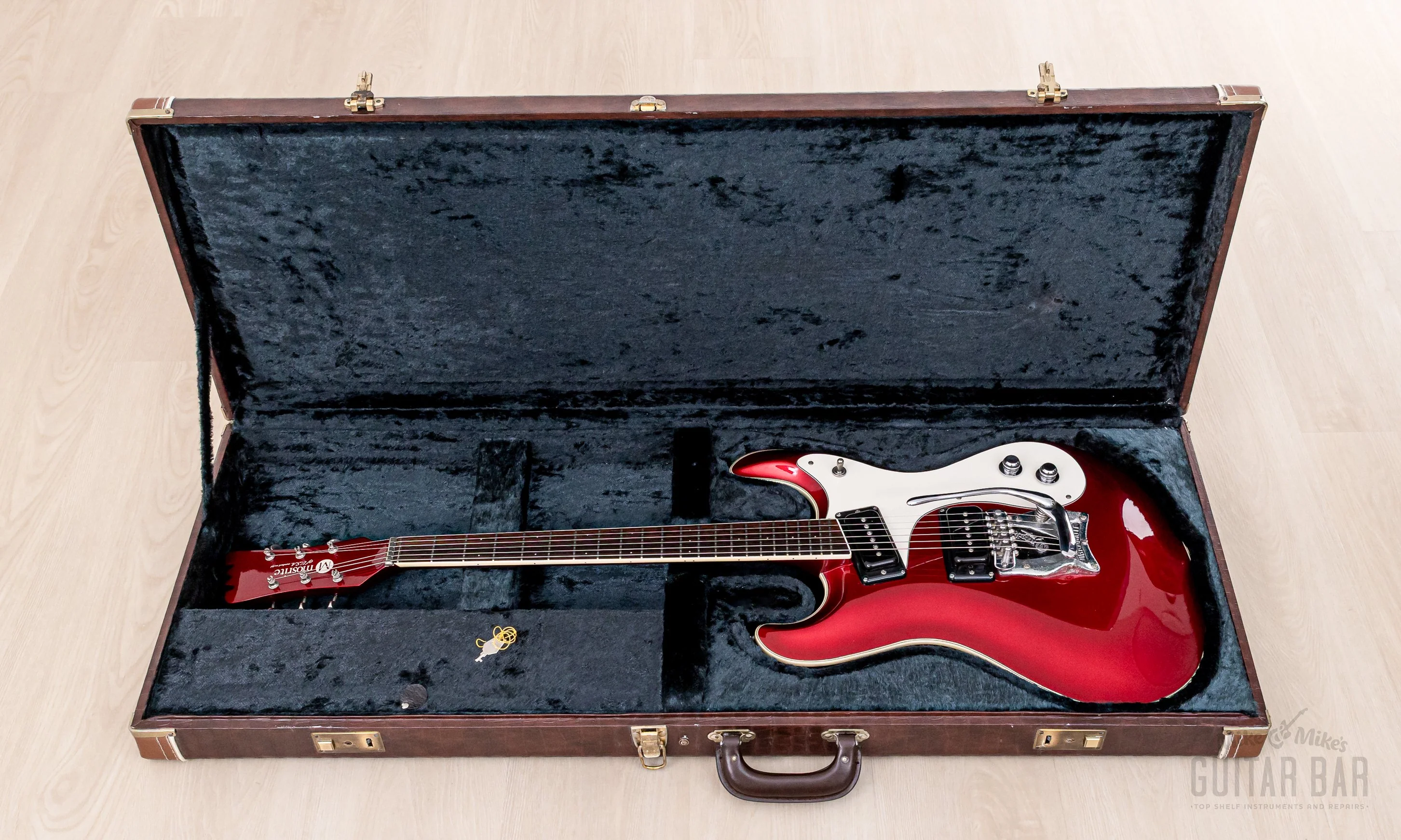 2007 Mosrite USA Ventures Model American Standard Mark I 1963 Sidejack w/ Case & Tags - Image 20