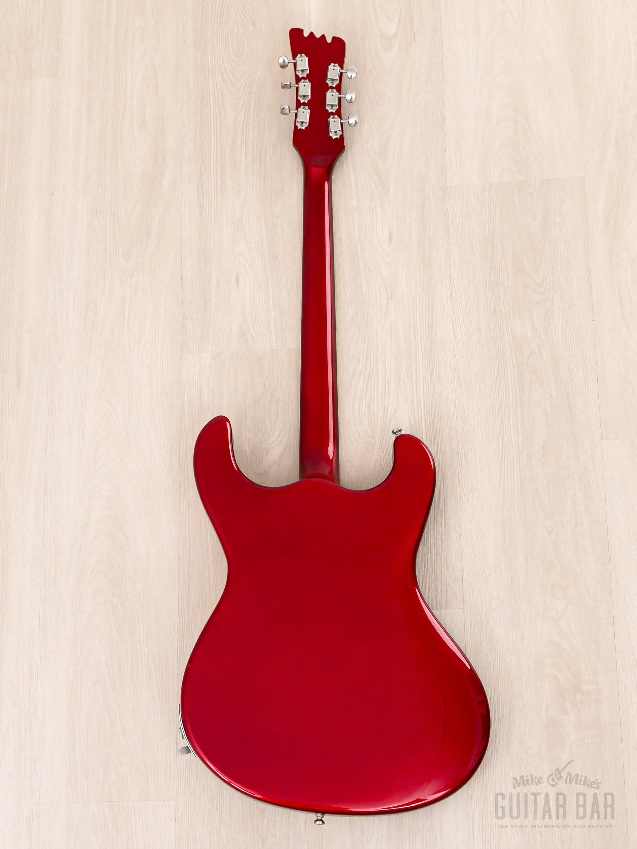 2007 Mosrite USA Ventures Model American Standard Mark I 1963 Sidejack w/ Case & Tags - Image 3