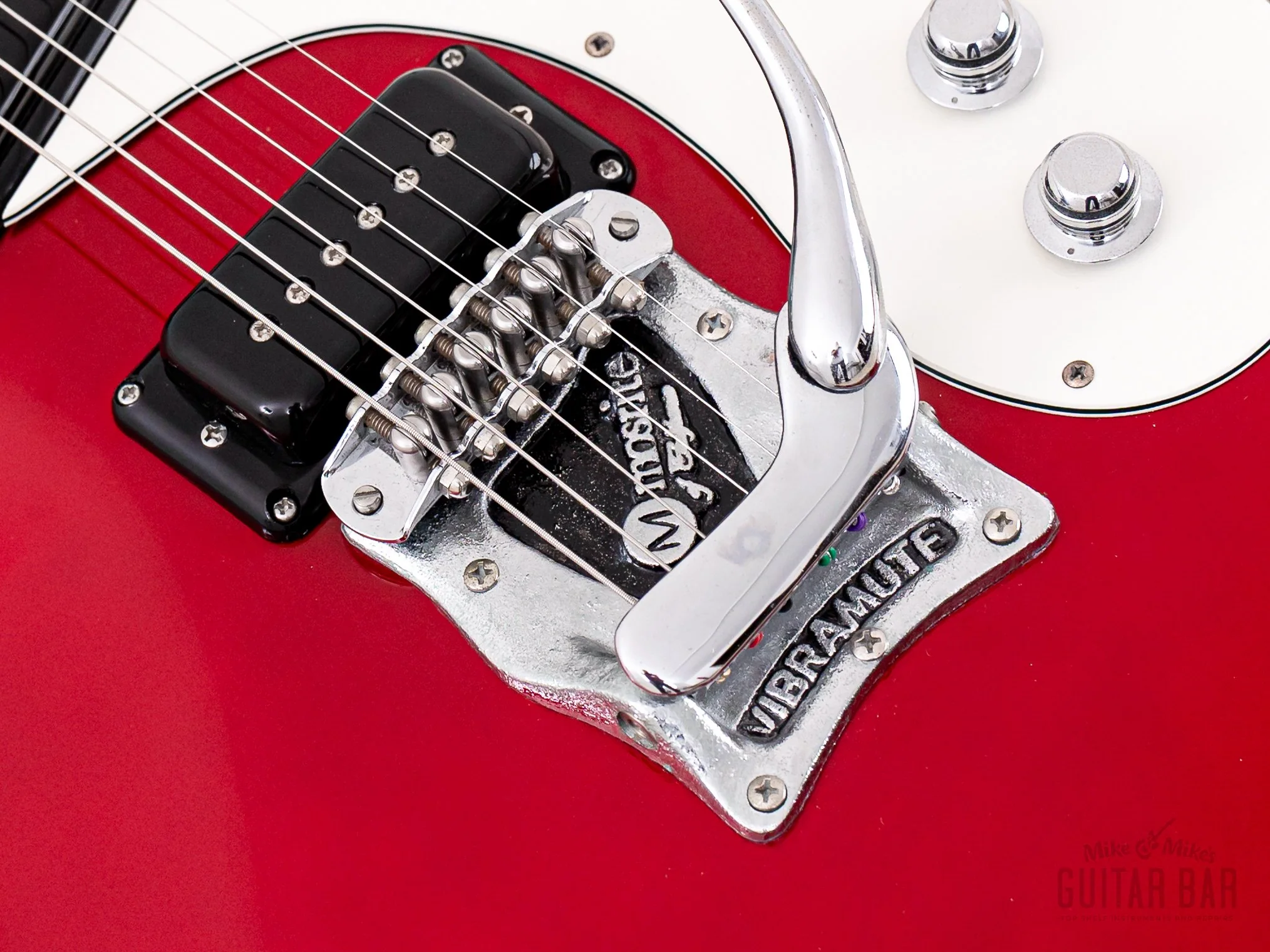 2007 Mosrite USA Ventures Model American Standard Mark I 1963 Sidejack w/ Case & Tags - Image 8