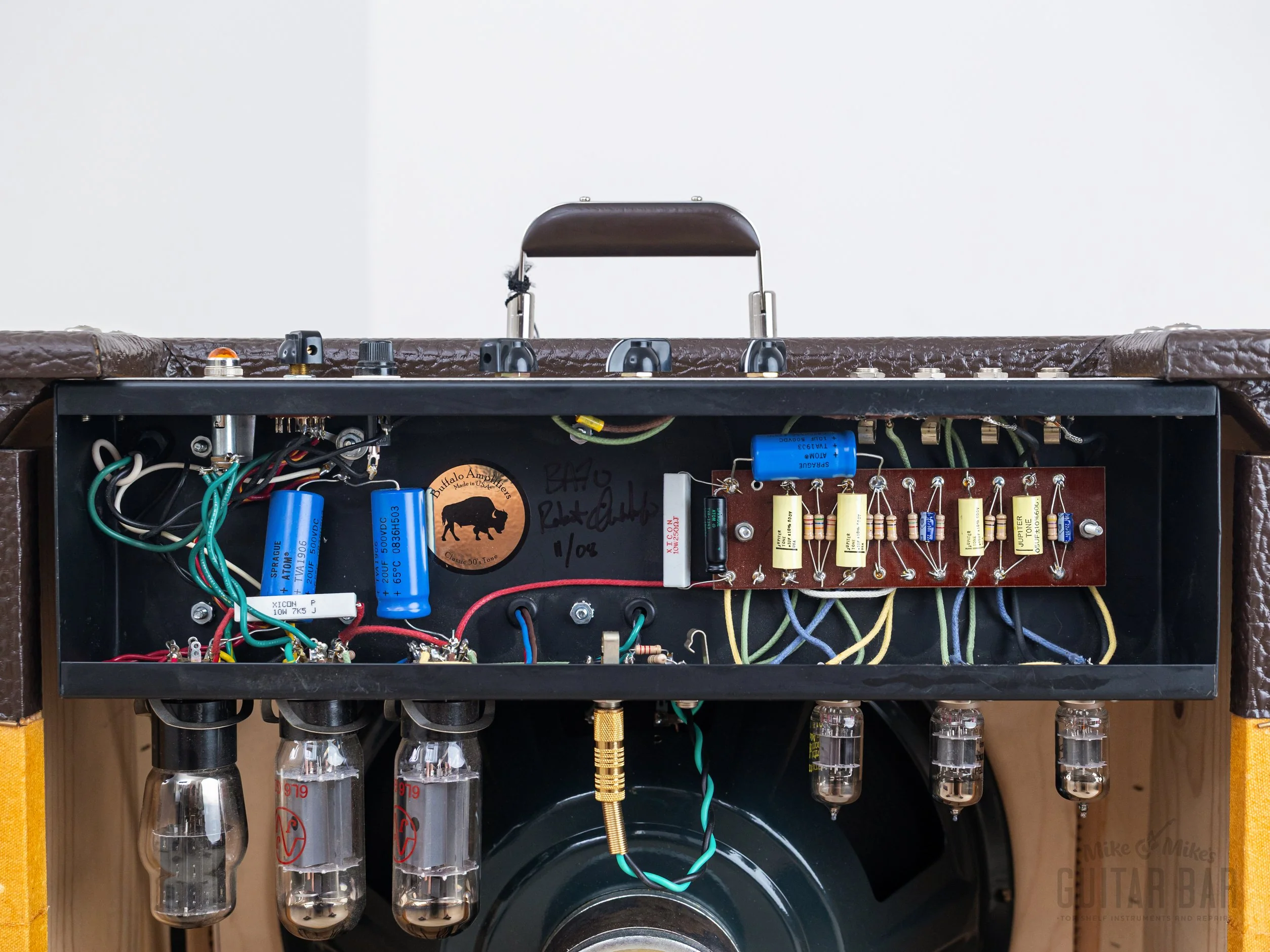 2008 Buffalo Amplifiers Country Bison ‘55/’56 BA70 Boutique Tube Combo Amp 1x15 w/ Jensen - Image 11