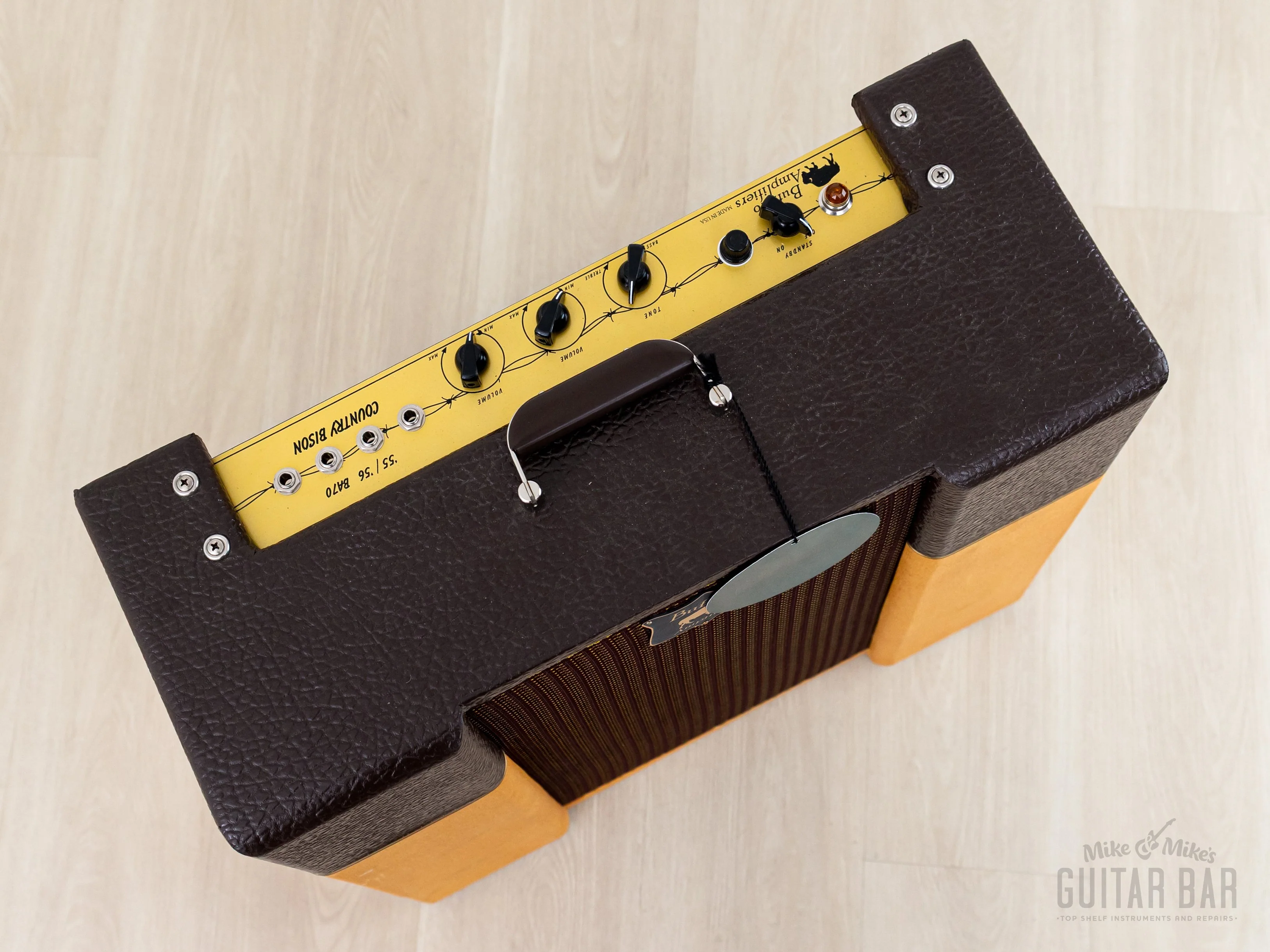 2008 Buffalo Amplifiers Country Bison ‘55/’56 BA70 Boutique Tube Combo Amp 1x15 w/ Jensen - Image 5