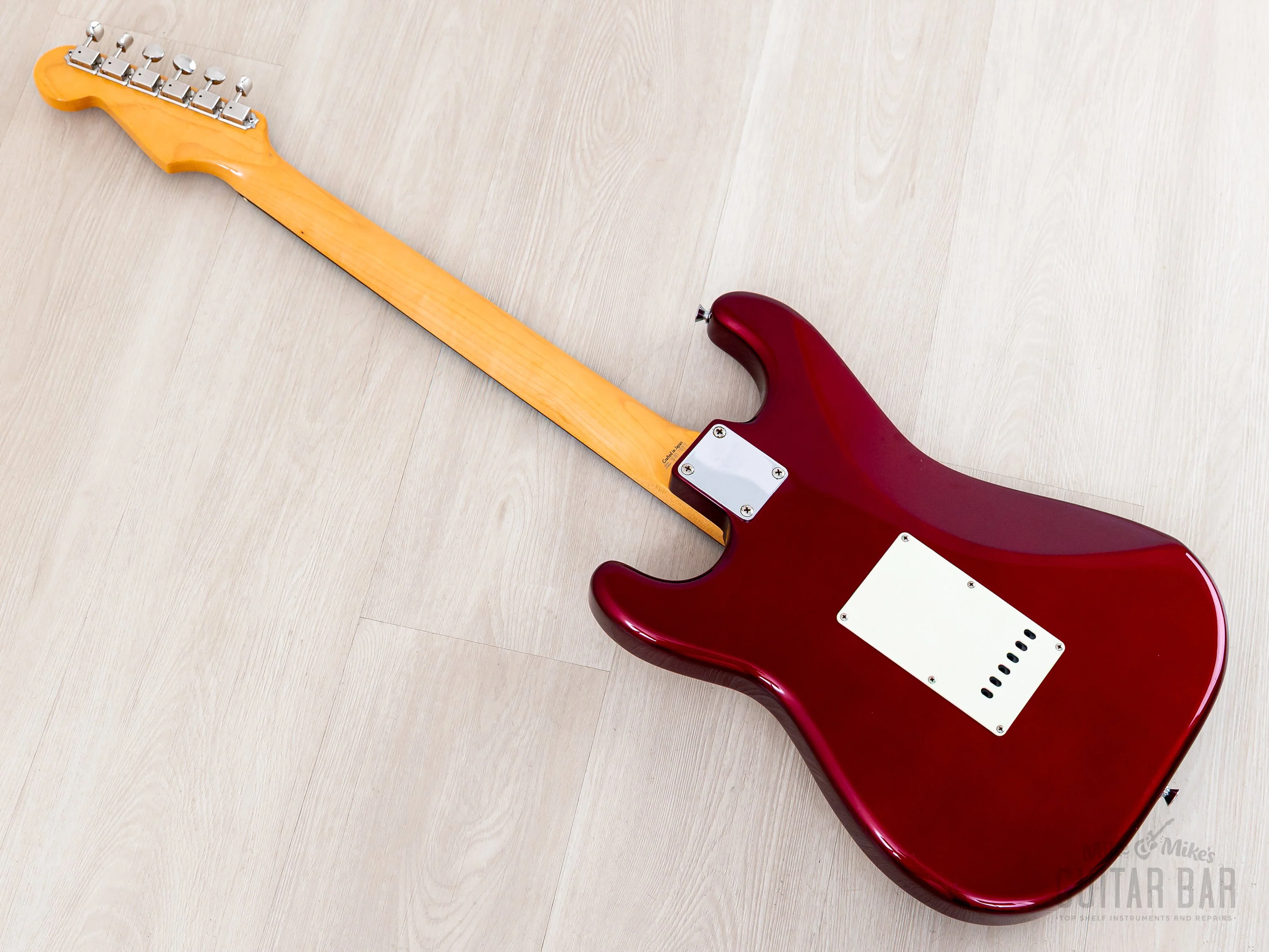 2008 Fender DiMarzio Collection Stratocaster '62 Vintage Reissue ST62-DMC Candy Apple Red, Japan CIJ - Image 13