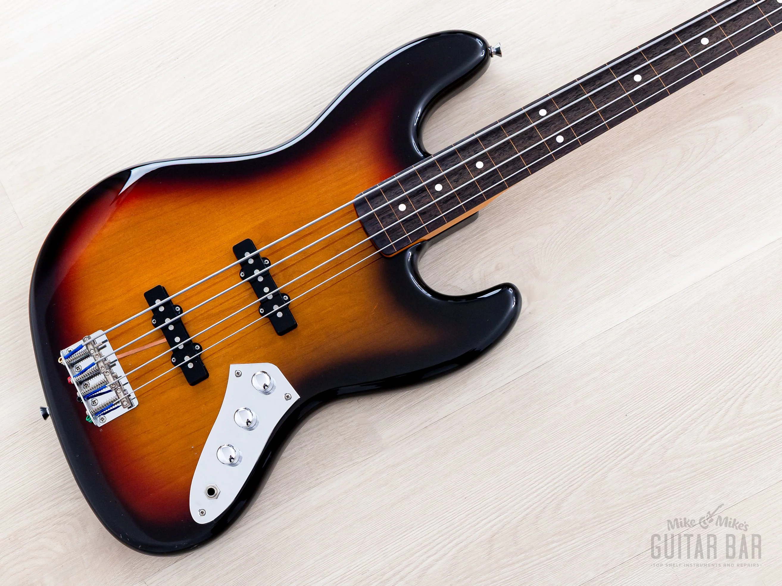 2008 Fender Jazz Bass Fretless '62 Vintage Reissue JB62-FL, Near-Mint w/ USA Pickups, Japan CIJ, Jaco
