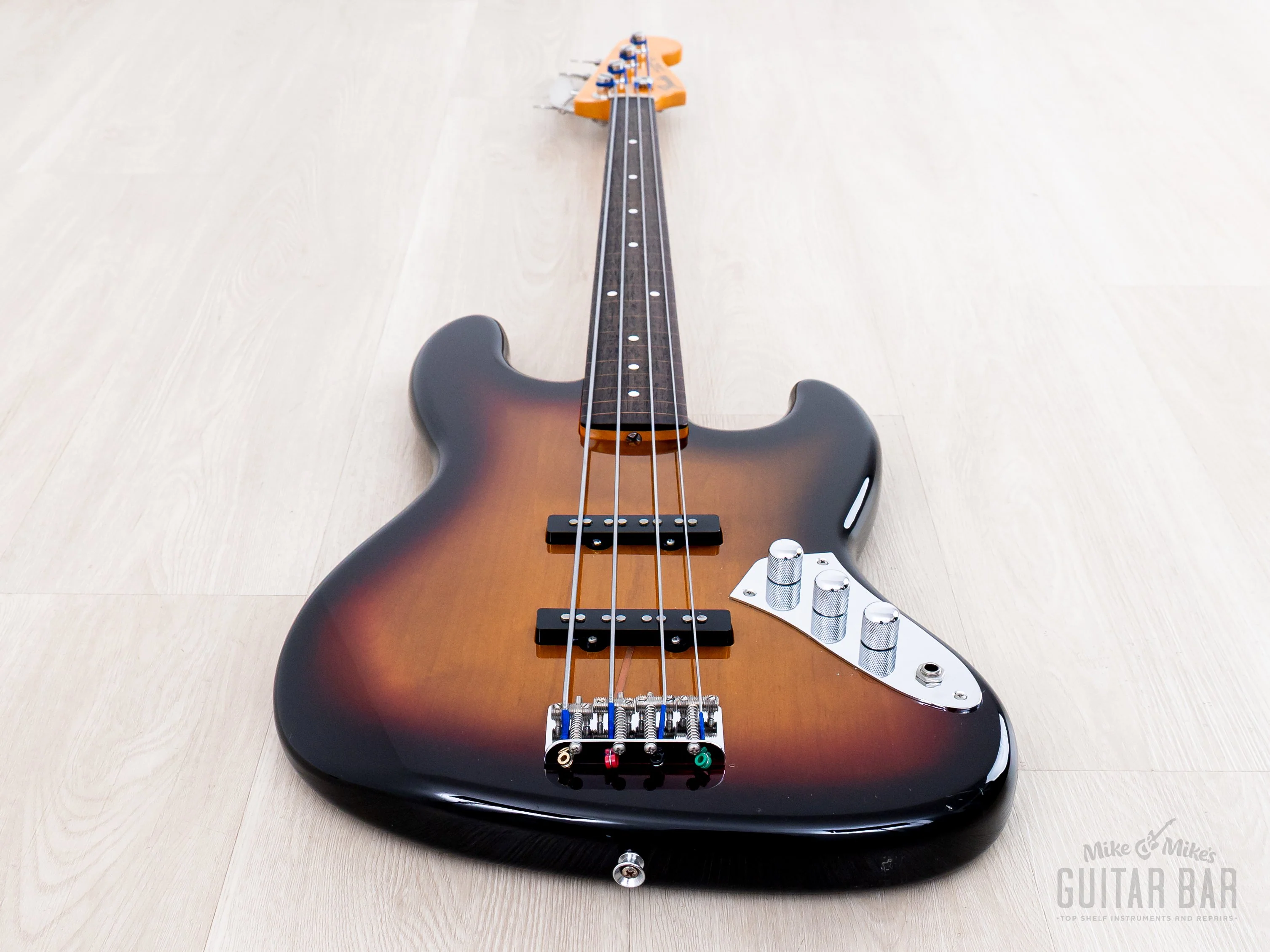 2008 Fender Jazz Bass Fretless '62 Vintage Reissue JB62-FL, Near-Mint w/ USA Pickups, Japan CIJ, Jaco - Image 11