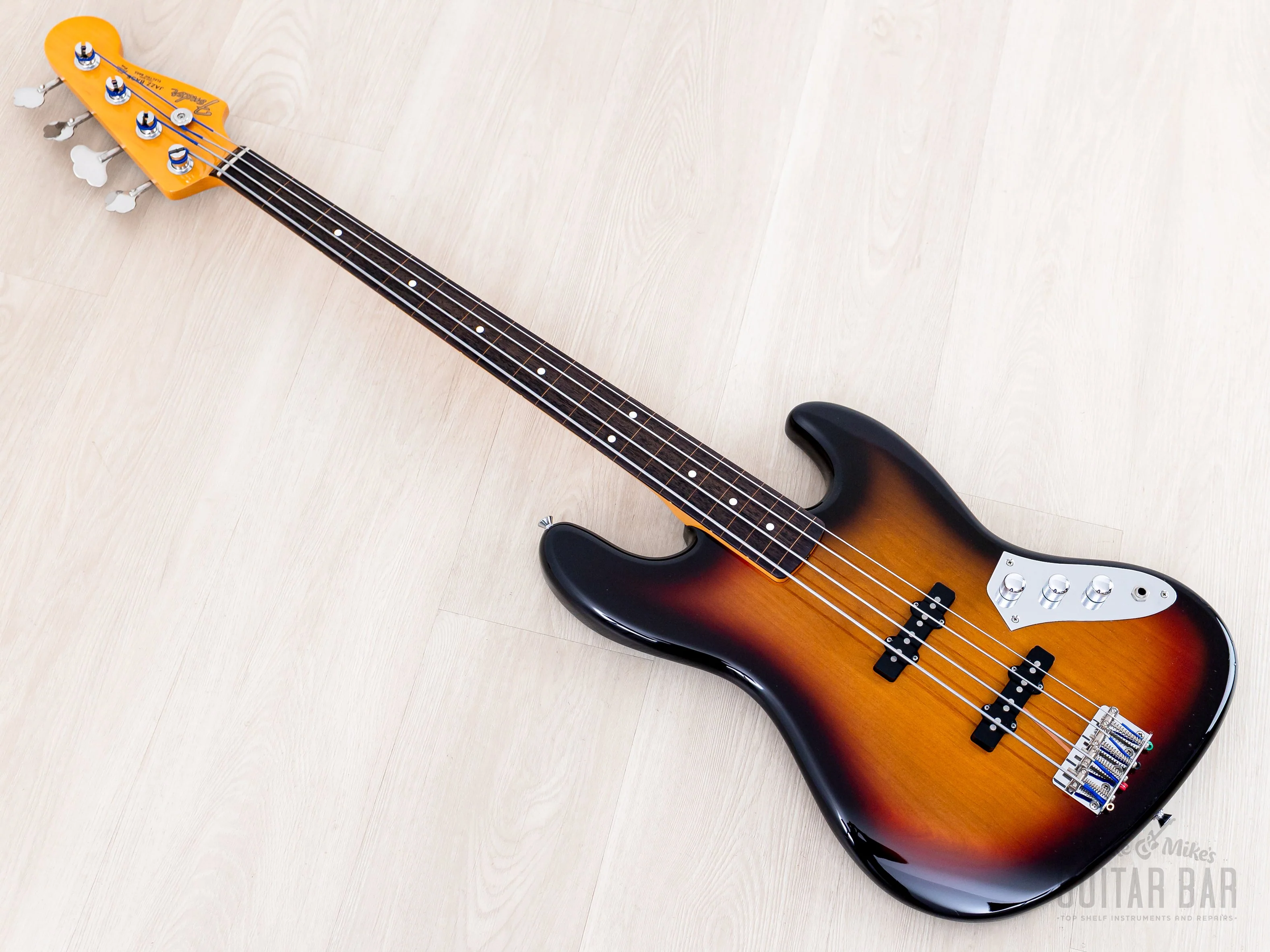 2008 Fender Jazz Bass Fretless '62 Vintage Reissue JB62-FL, Near-Mint w/ USA Pickups, Japan CIJ, Jaco - Image 12