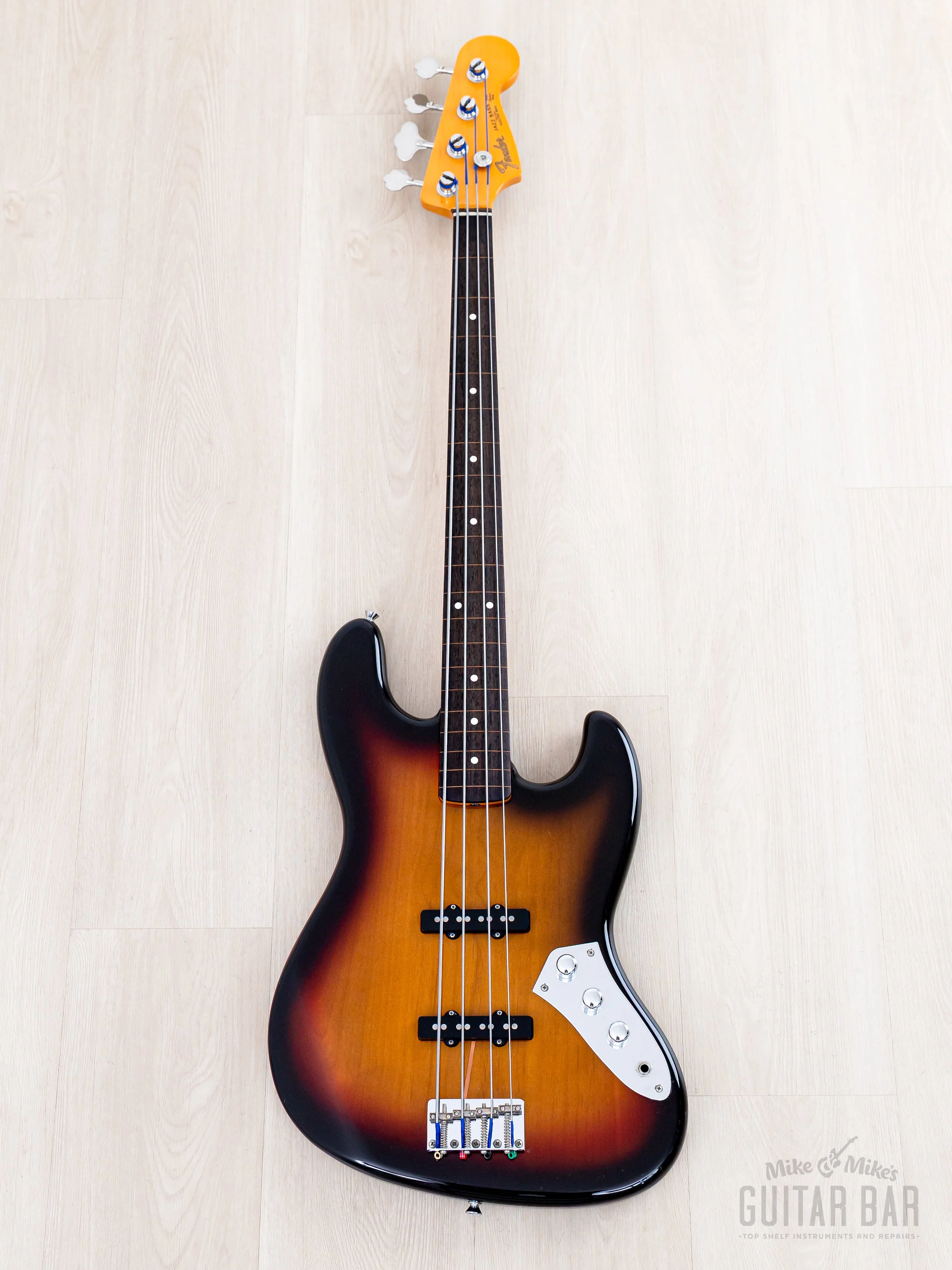 2008 Fender Jazz Bass Fretless '62 Vintage Reissue JB62-FL, Near-Mint w/ USA Pickups, Japan CIJ, Jaco - Image 2