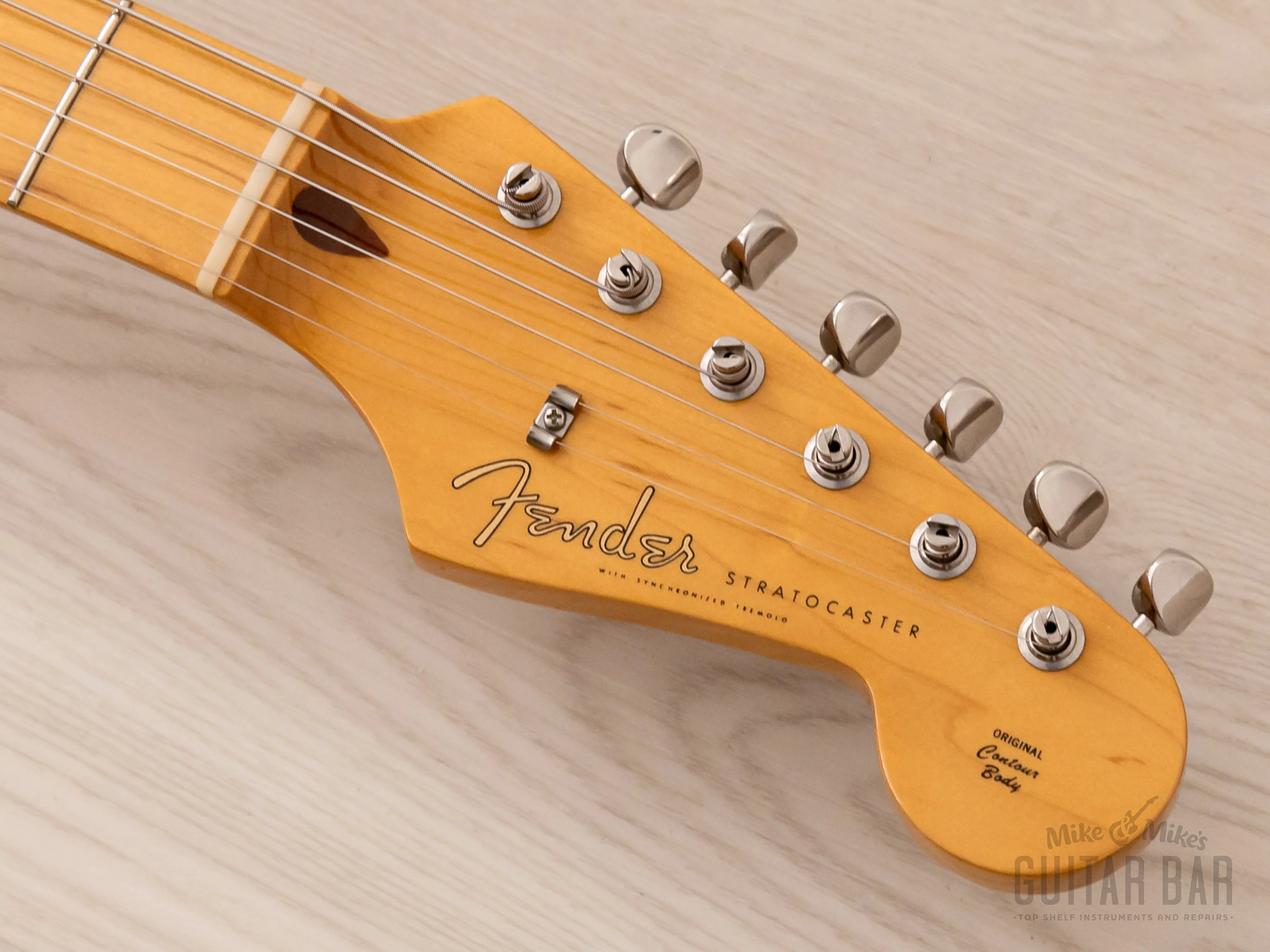 2008 Fender Stratocaster ‘57 Vintage Reissue ST57-TX Black w/ USA Pickups & Hangtags, Japan CIJ - Image 4