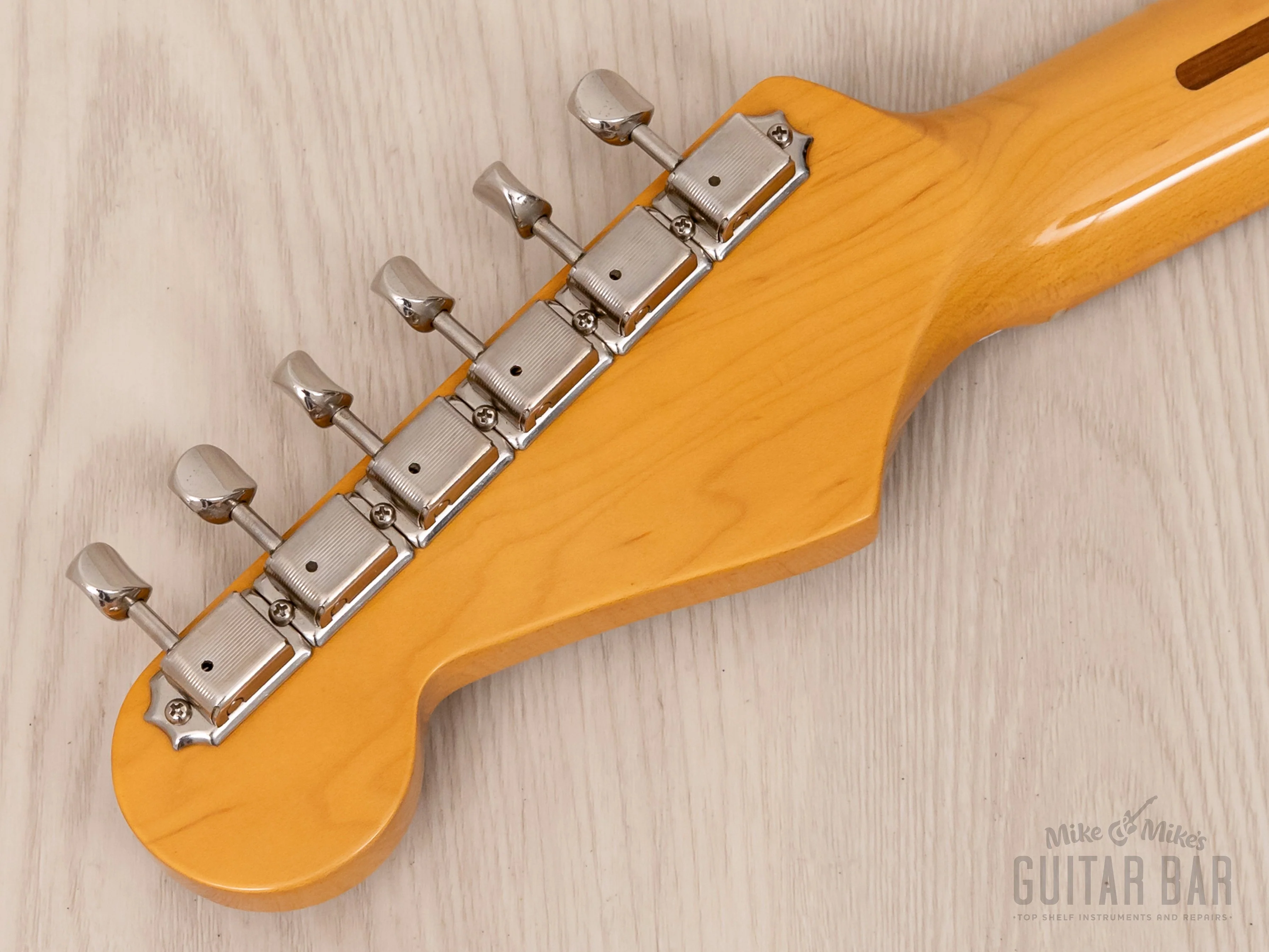2008 Fender Stratocaster ‘57 Vintage Reissue ST57-TX Black w/ USA Pickups & Hangtags, Japan CIJ - Image 5