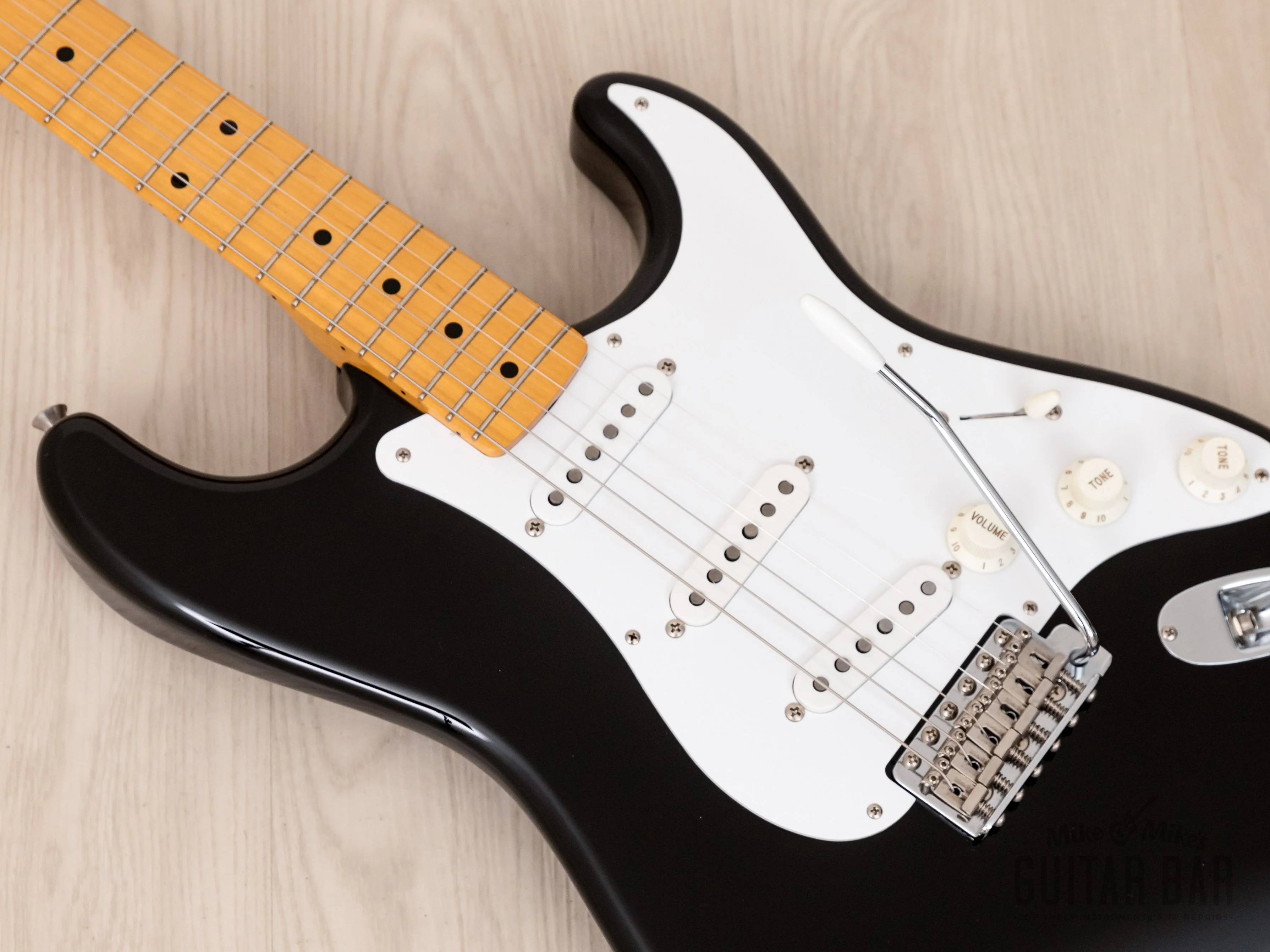 2008 Fender Stratocaster ‘57 Vintage Reissue ST57-TX Black w/ USA Pickups & Hangtags, Japan CIJ - Image 7