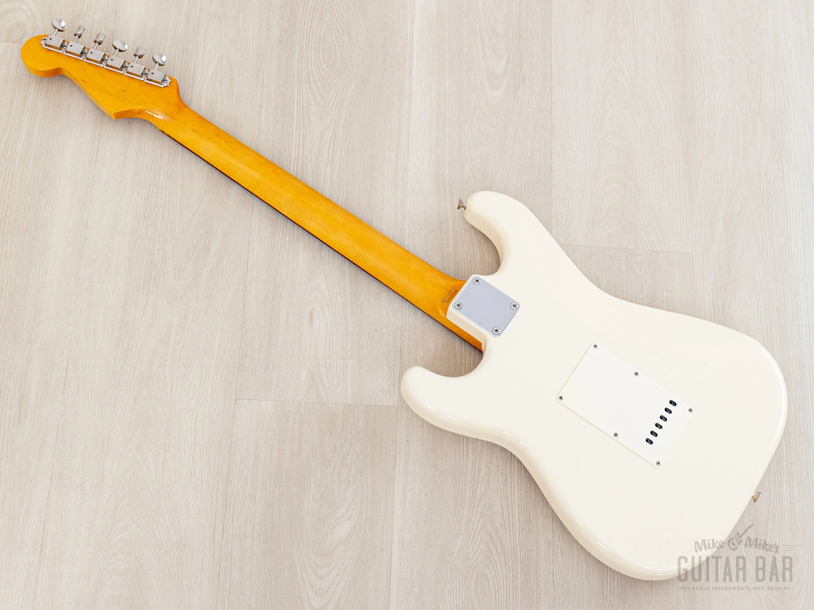 2008 Fender Stratocaster ‘62 Vintage Reissue ST62-US Olympic White, Near-Mint w/ American Vintage 57/62, Japan MIJ - Image 13
