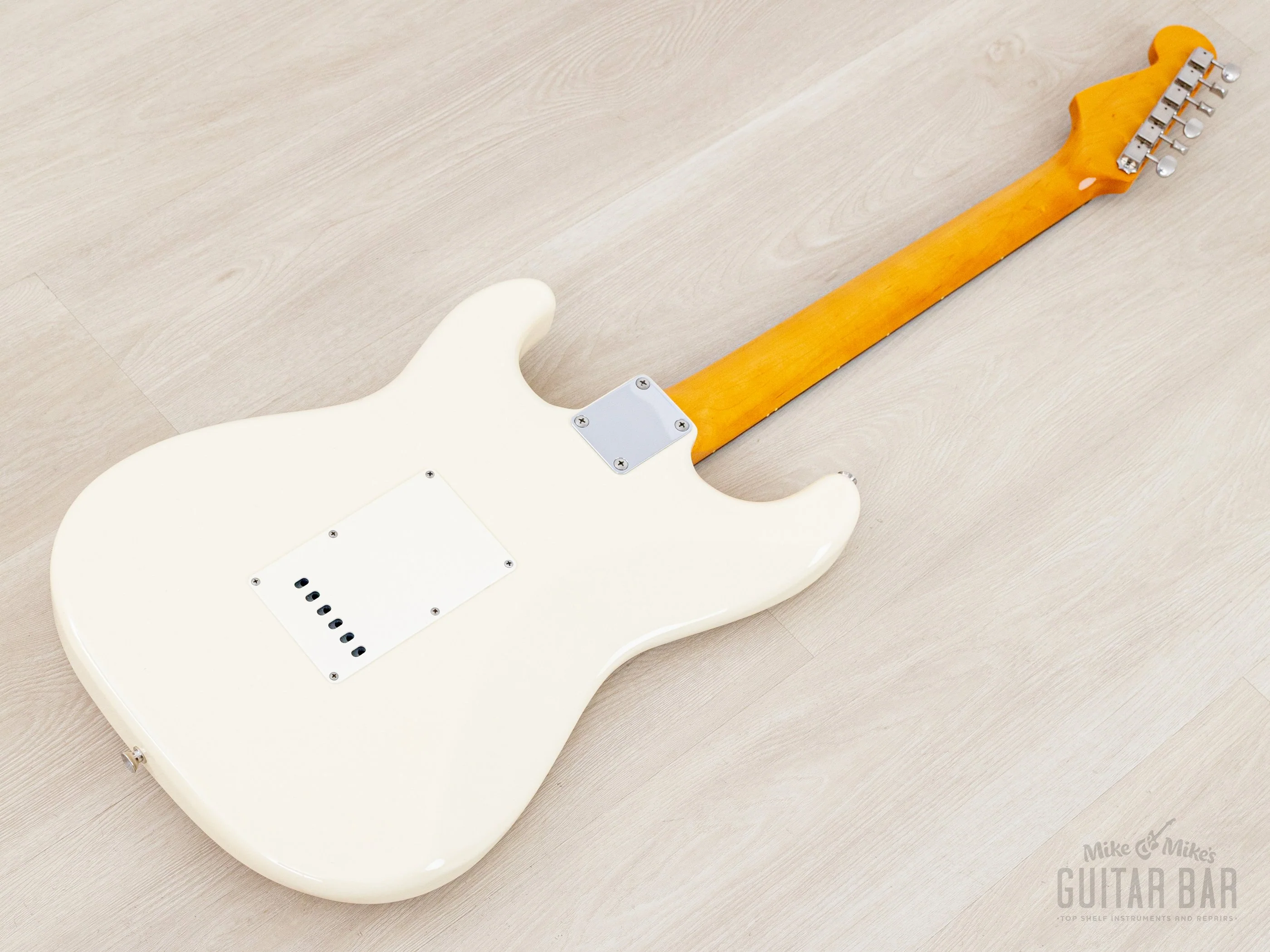 2008 Fender Stratocaster ‘62 Vintage Reissue ST62-US Olympic White, Near-Mint w/ American Vintage 57/62, Japan MIJ - Image 14