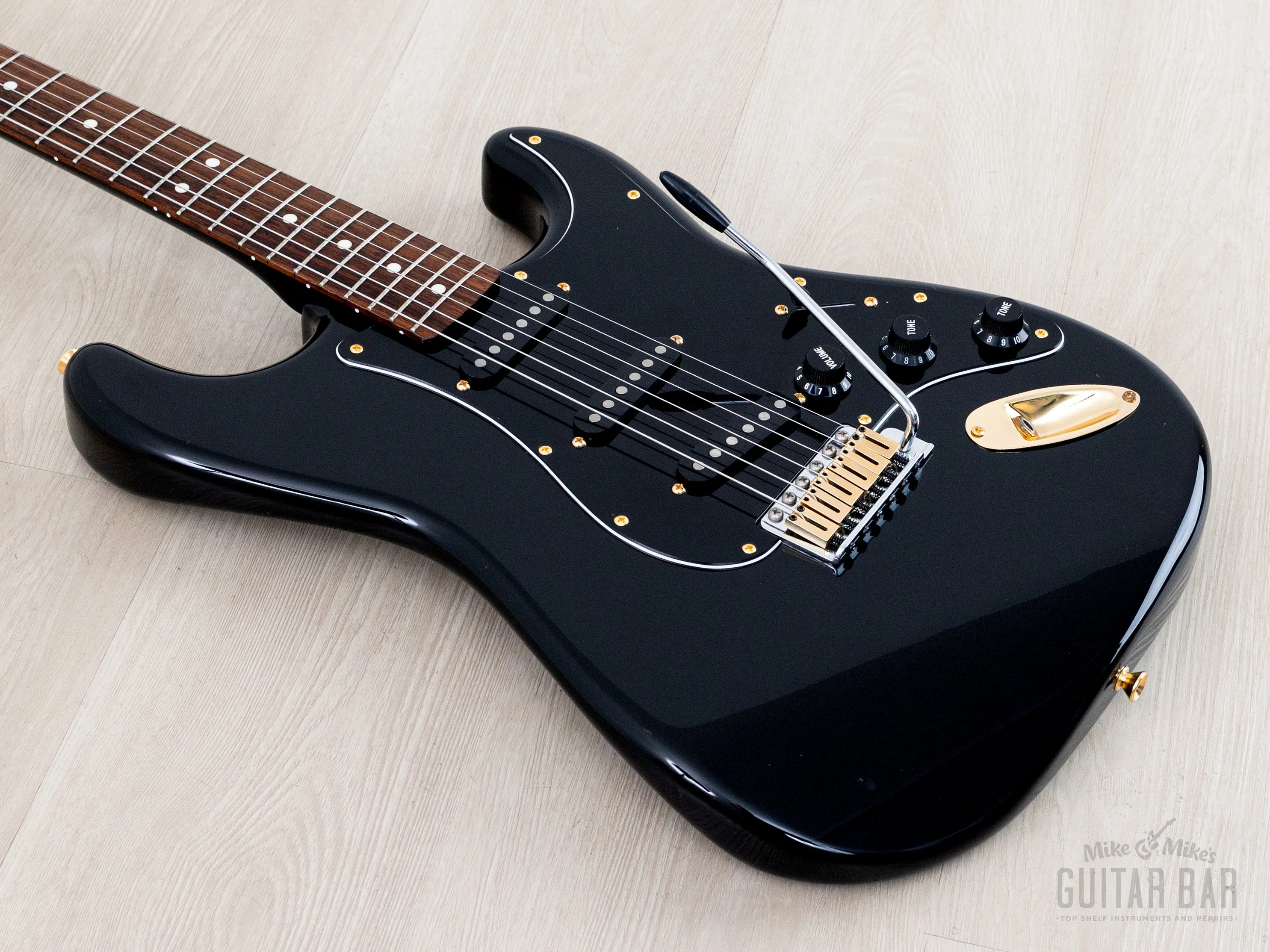 2008 Fender Stratocaster ST62-70AB All Black w/ Case & Hangtags, Japan CIJ - Image 10