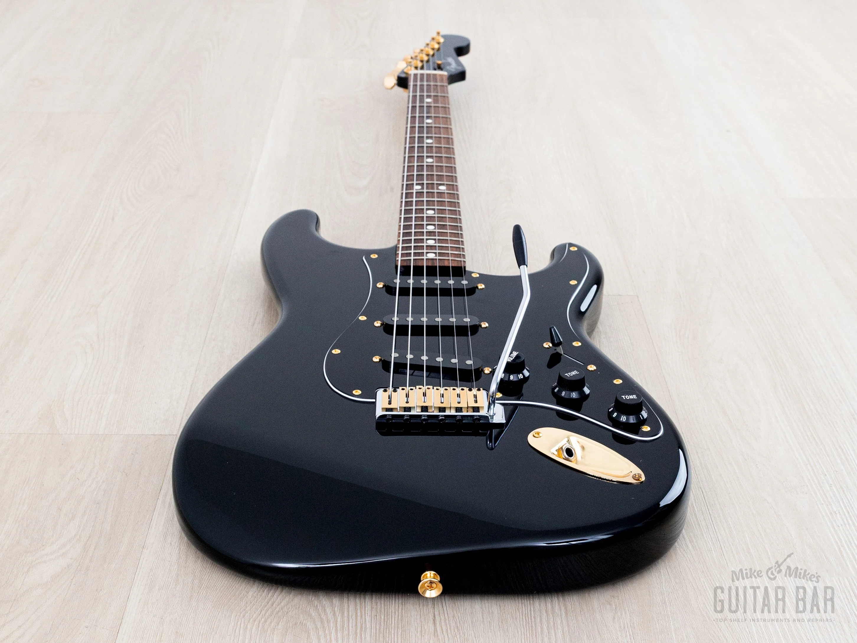 2008 Fender Stratocaster ST62-70AB All Black w/ Case & Hangtags, Japan CIJ - Image 11