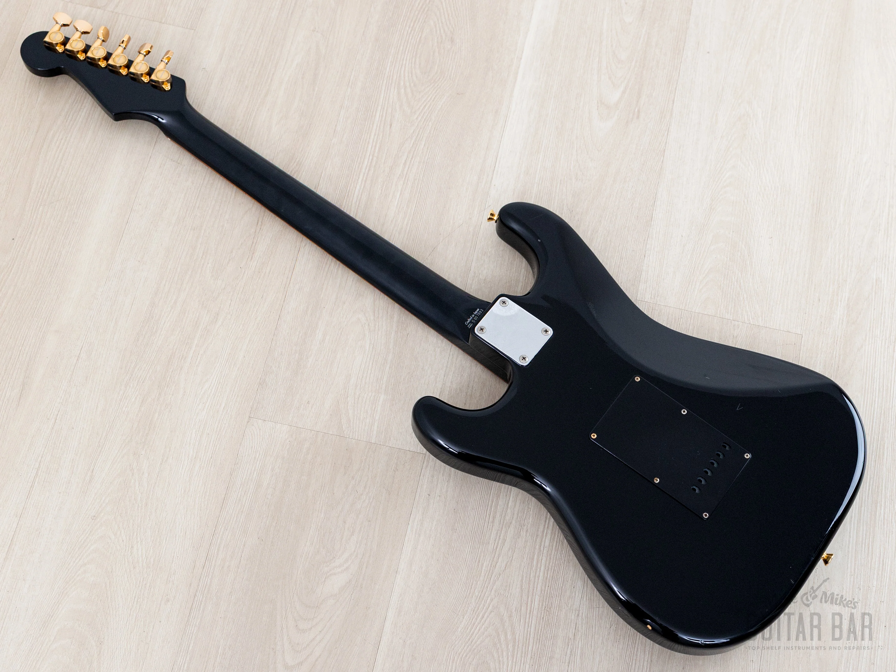 2008 Fender Stratocaster ST62-70AB All Black w/ Case & Hangtags, Japan CIJ - Image 13