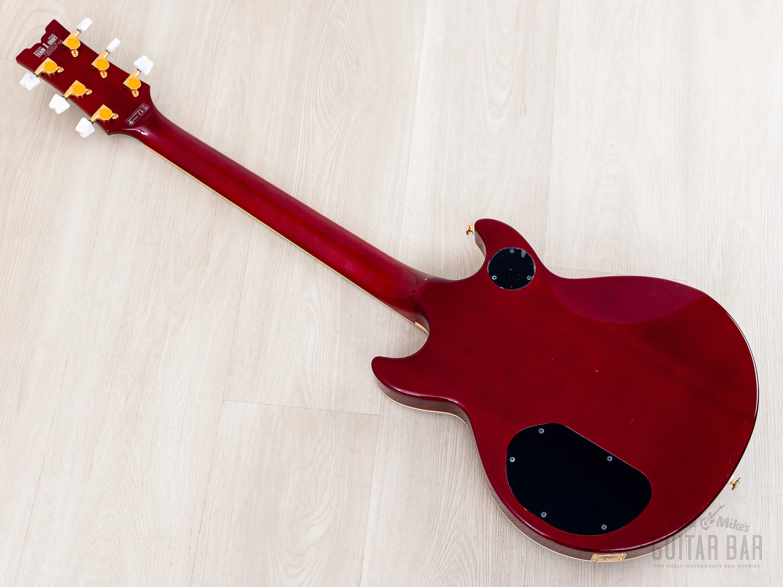 2008 Ibanez J Craft Prestige Artist Series AR300RE Cherry Sunburst, Near-Mint w/ Super 58, Case - Image 12