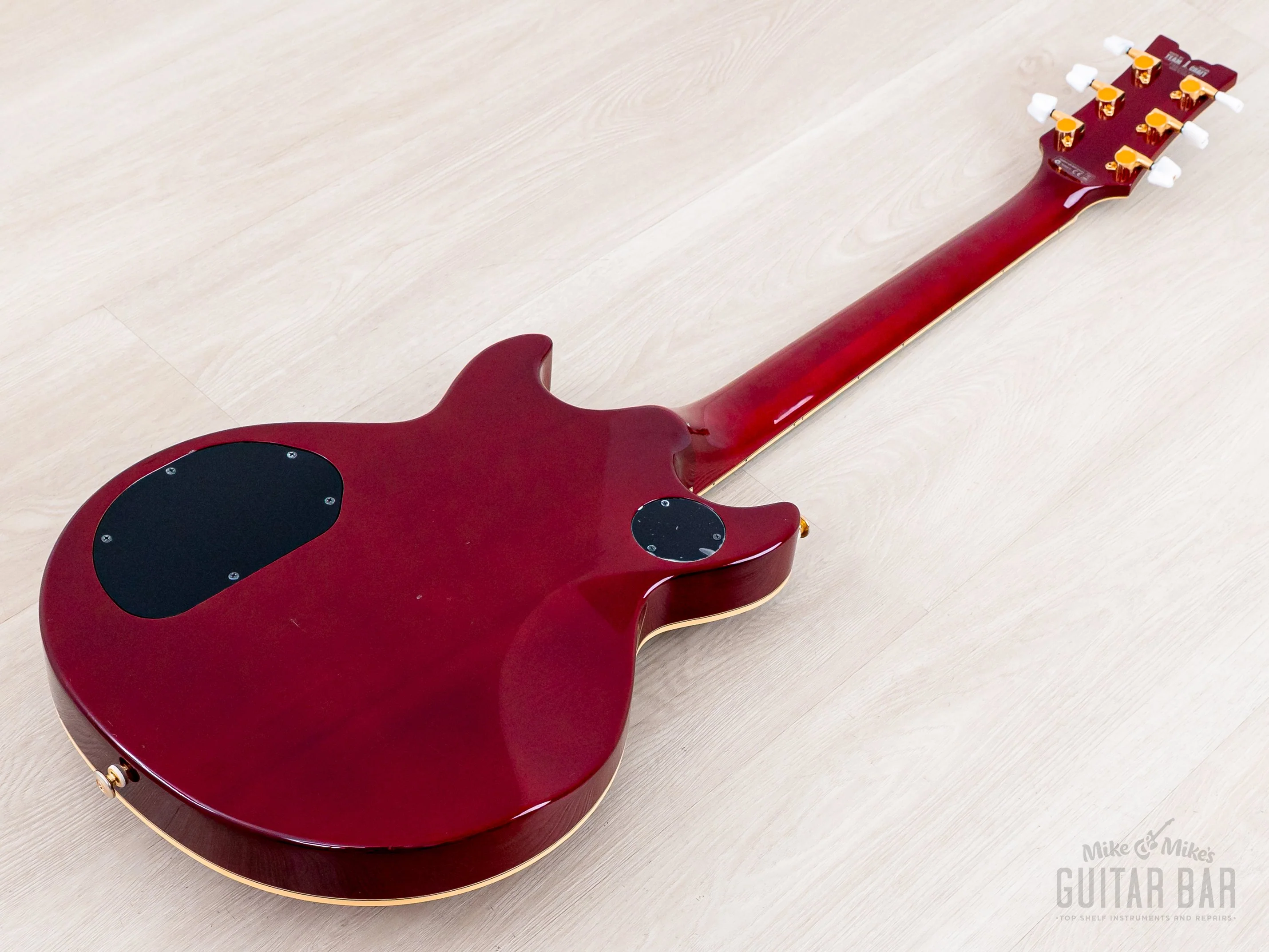 2008 Ibanez J Craft Prestige Artist Series AR300RE Cherry Sunburst, Near-Mint w/ Super 58, Case - Image 13