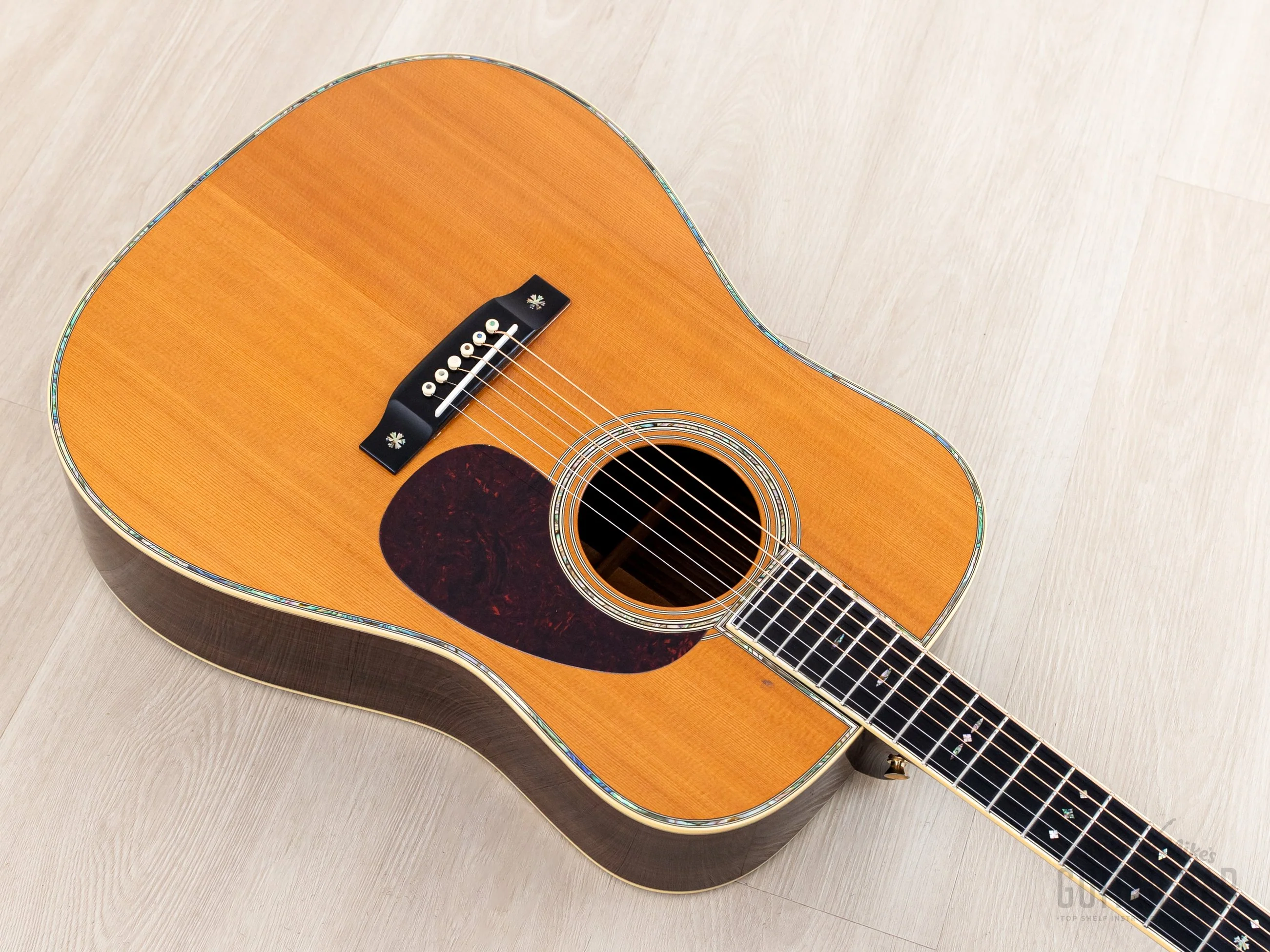 1995 Martin D-42 Dreadnought Acoustic Guitar w/ Case - Image 10