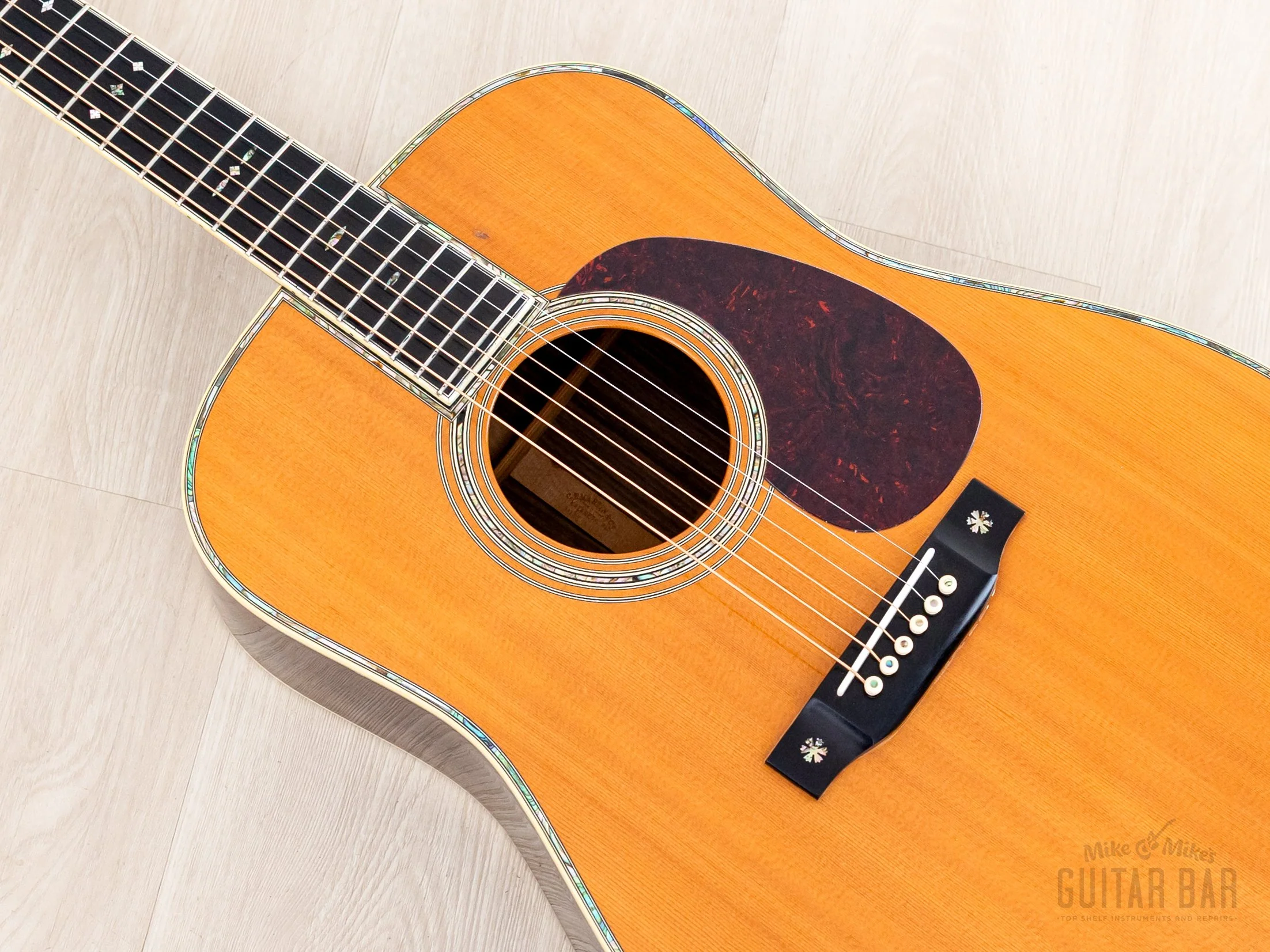 1995 Martin D-42 Dreadnought Acoustic Guitar w/ Case - Image 8