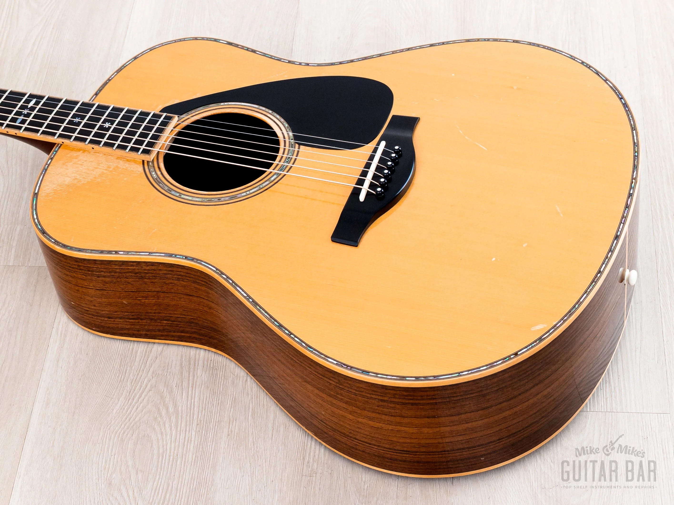 2008 Yamaha LL36 ARE Original Jumbo Acoustic Guitar Nitro Lacquer w/ Case - Image 12