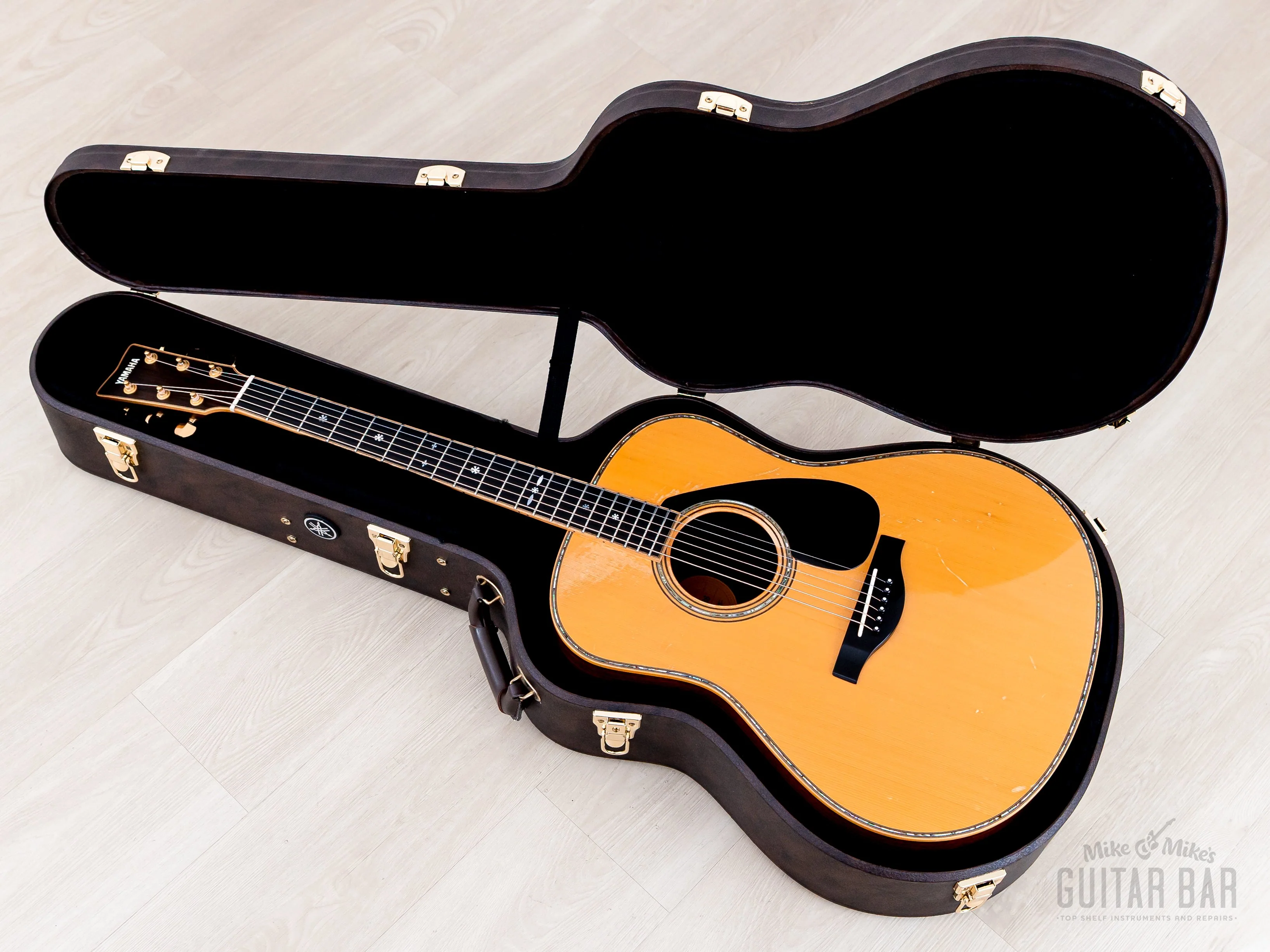 2008 Yamaha LL36 ARE Original Jumbo Acoustic Guitar Nitro Lacquer w/ Case - Image 20