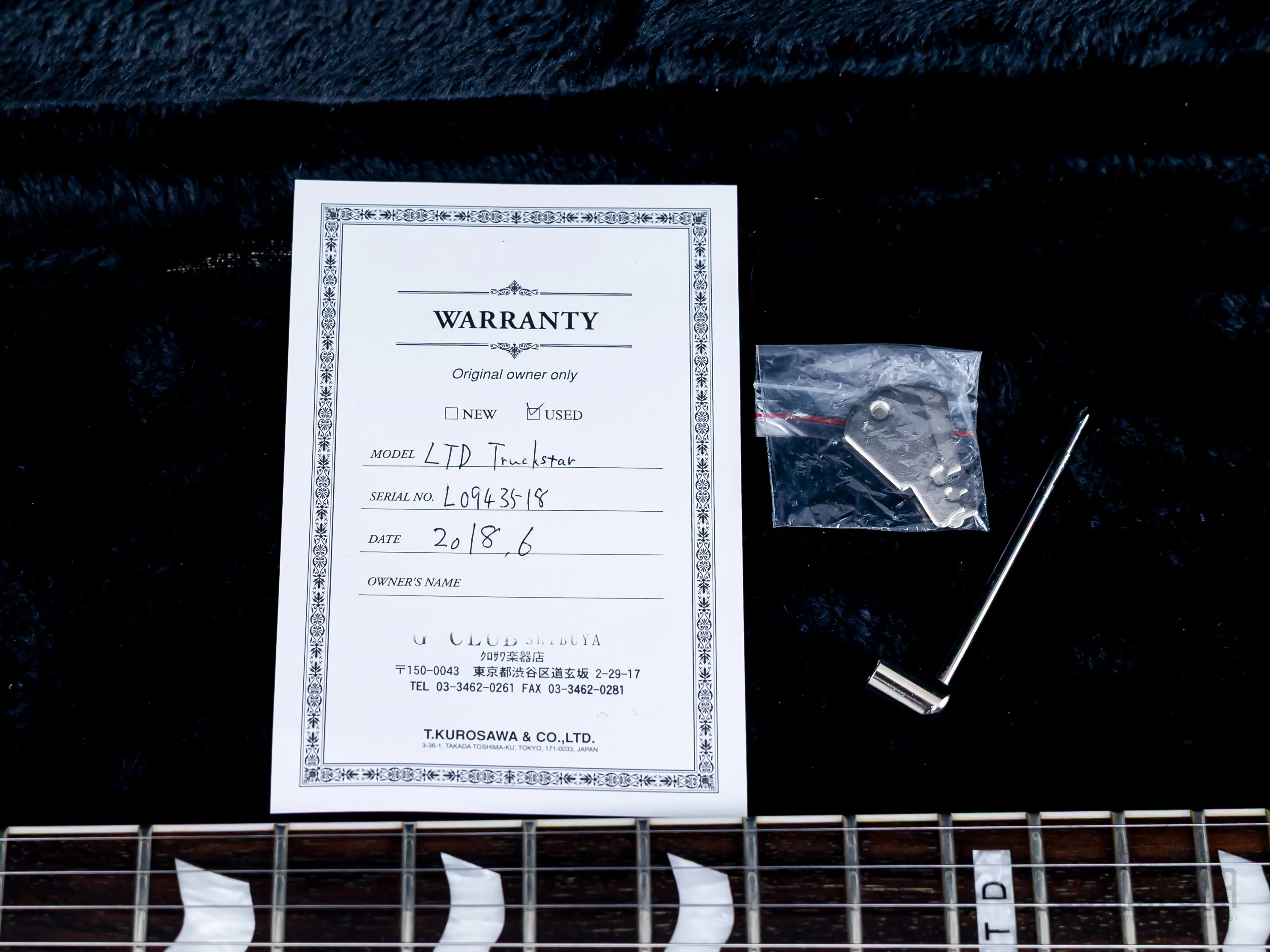 2009 ESP LTD James Hetfield Truckster Aged Black Satin w/ Case, Japan L-Serial, Metallica - Image 15