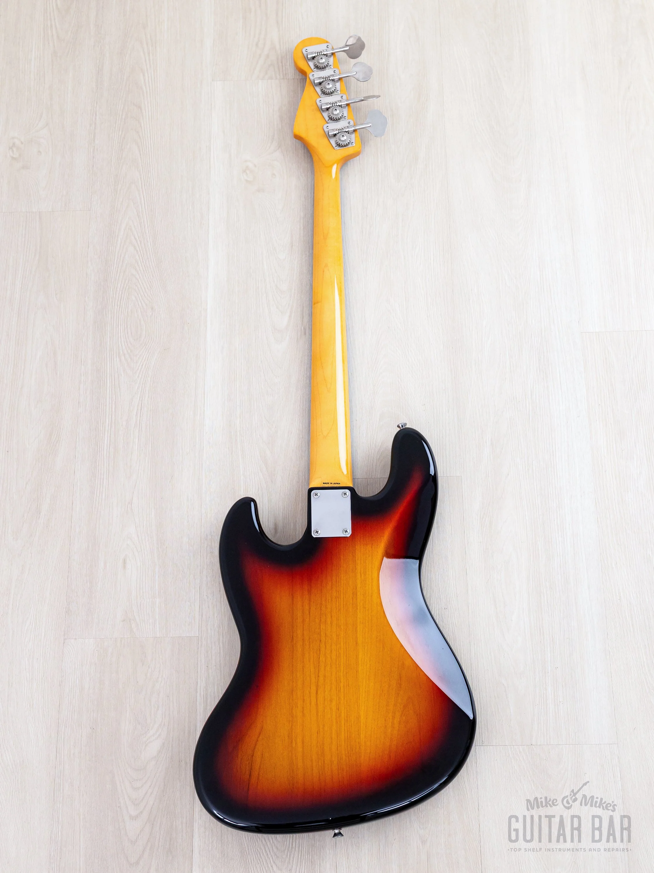 2009 Fender Jazz Bass ‘62 Vintage Reissue JB62-US Sunburst, Near-Mint w/ USA Pickups, Japan MIJ - Image 3