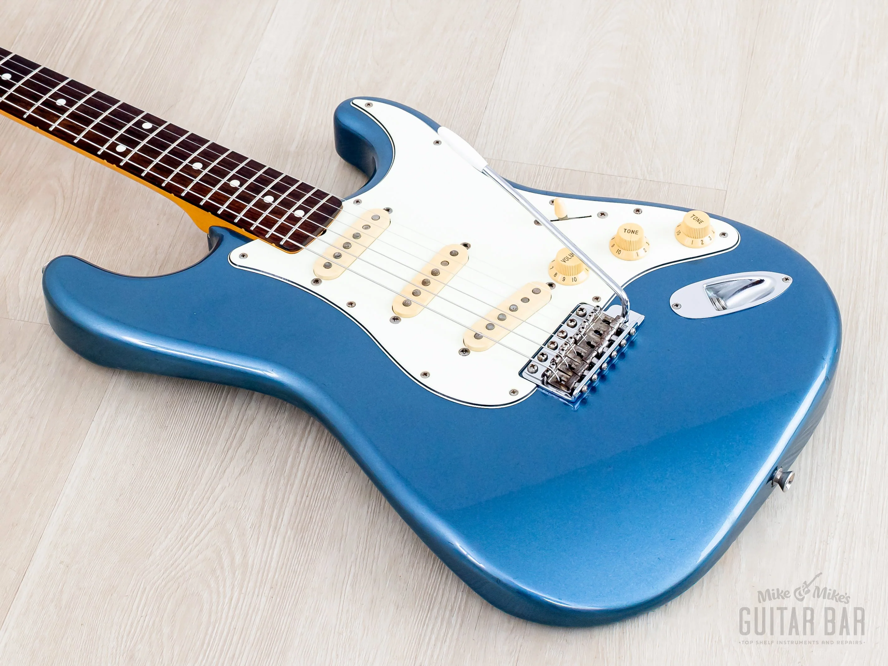 2009 Fender Stratocaster ‘62 Vintage Reissue ST62 Lake Placid Blue, Japan MIJ - Image 10